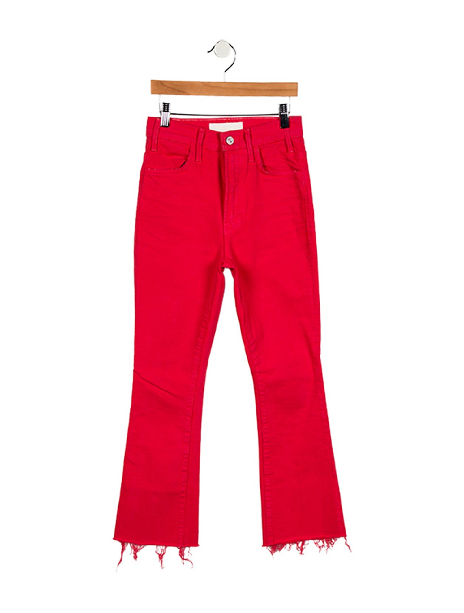 Mother Mid-Rise Straight Leg Jeans
