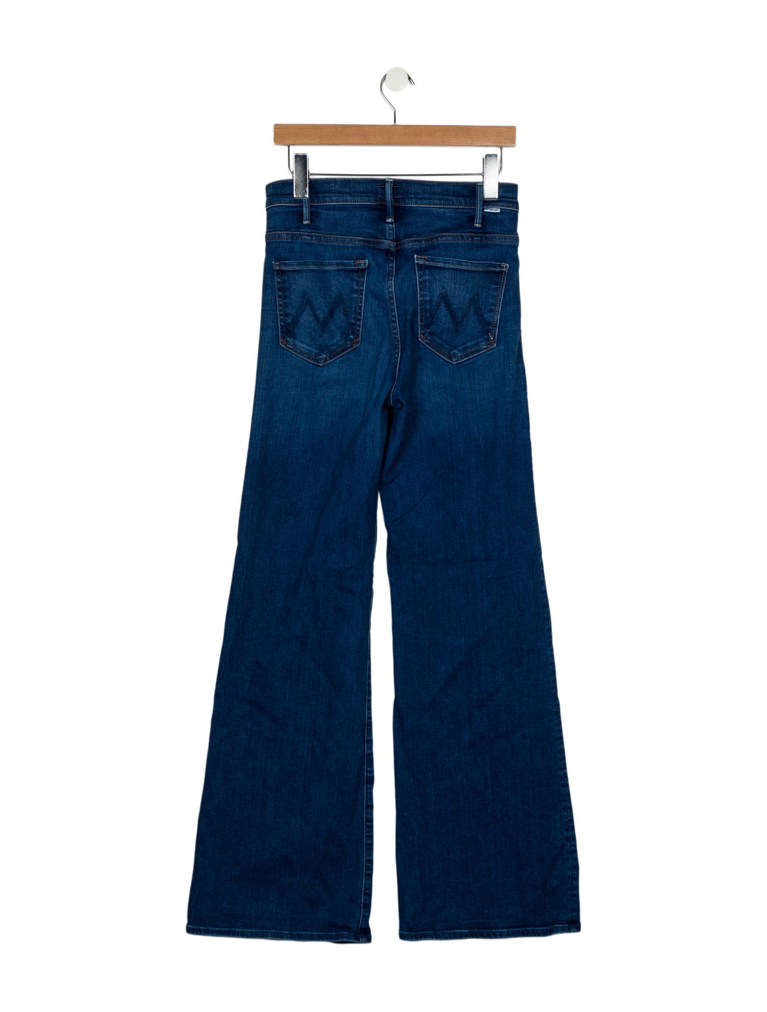 Mother Mid-Rise Straight Leg Jeans