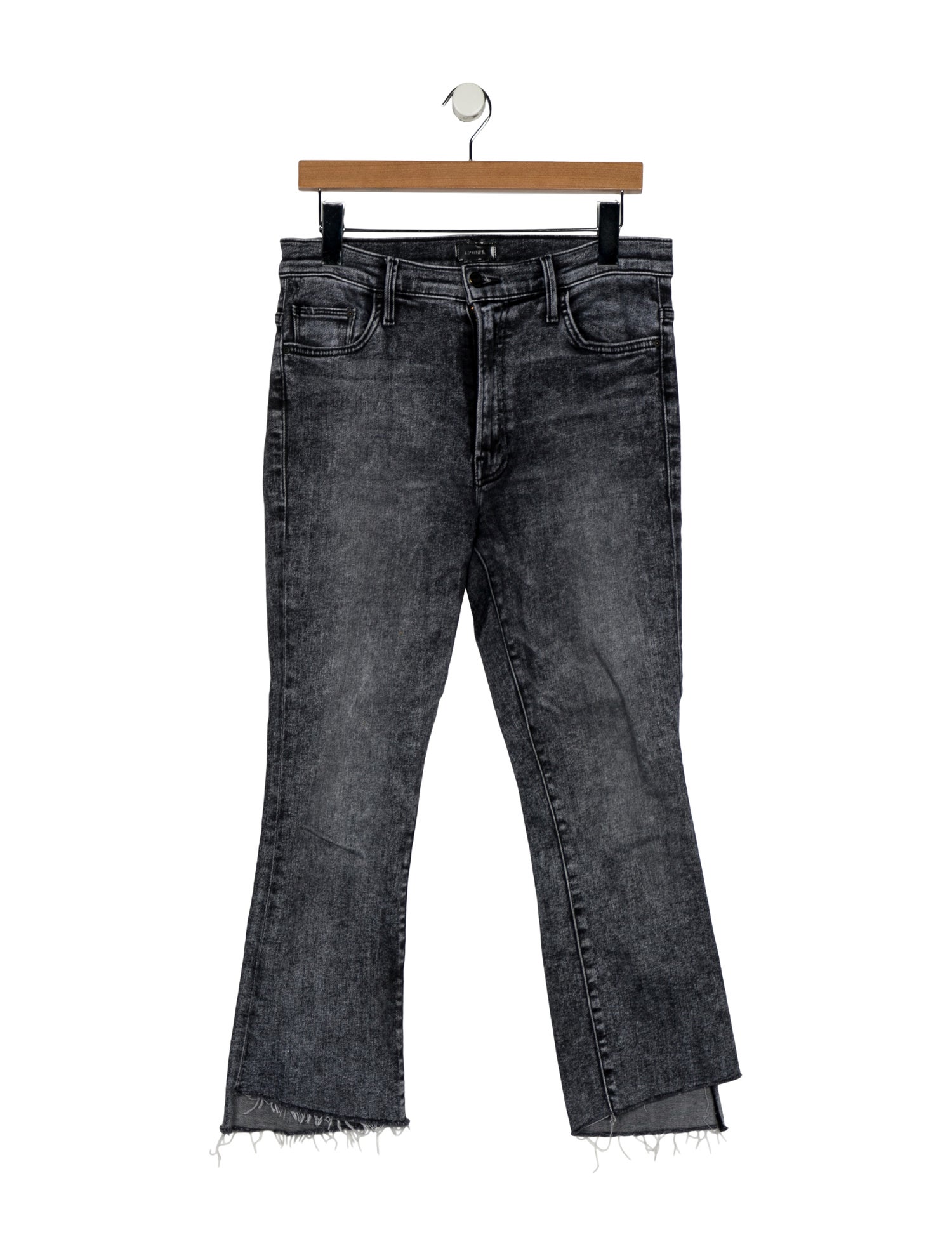 Mother Mid-Rise Straight Leg Jeans