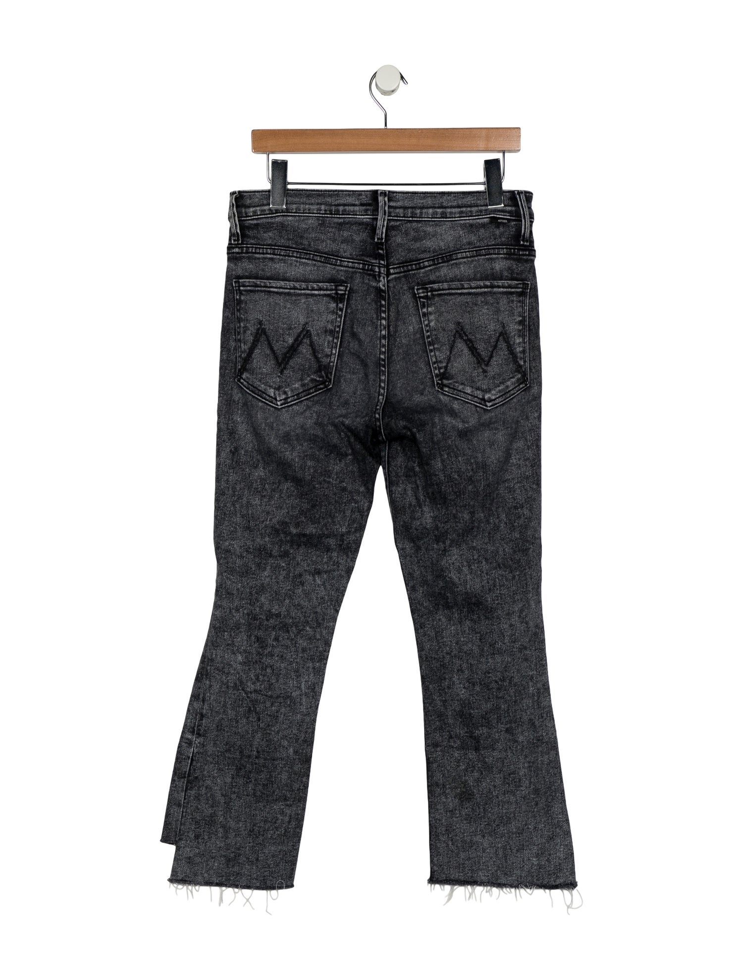 Mother Mid-Rise Straight Leg Jeans