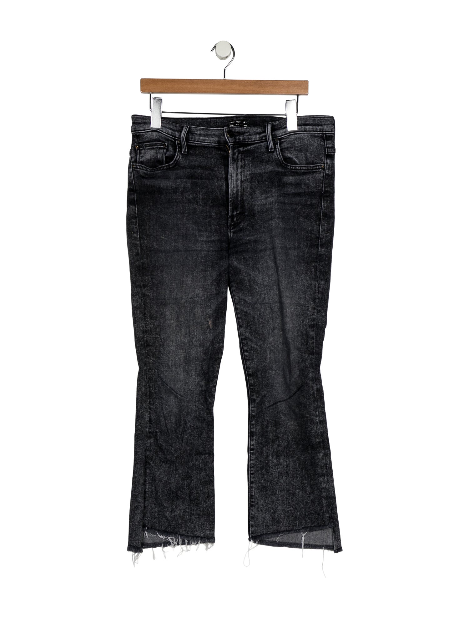 Mother Mid-Rise Straight Leg Jeans