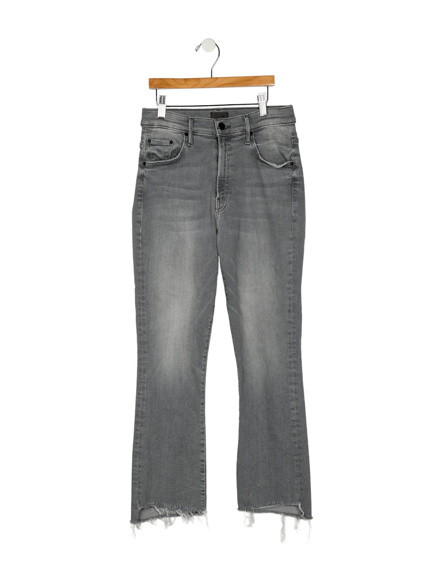 Mother Mid-Rise Straight Leg Jeans