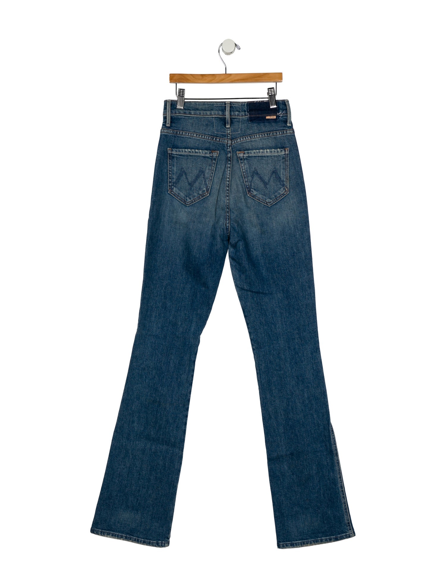 Mother High-Rise Straight Leg Jeans