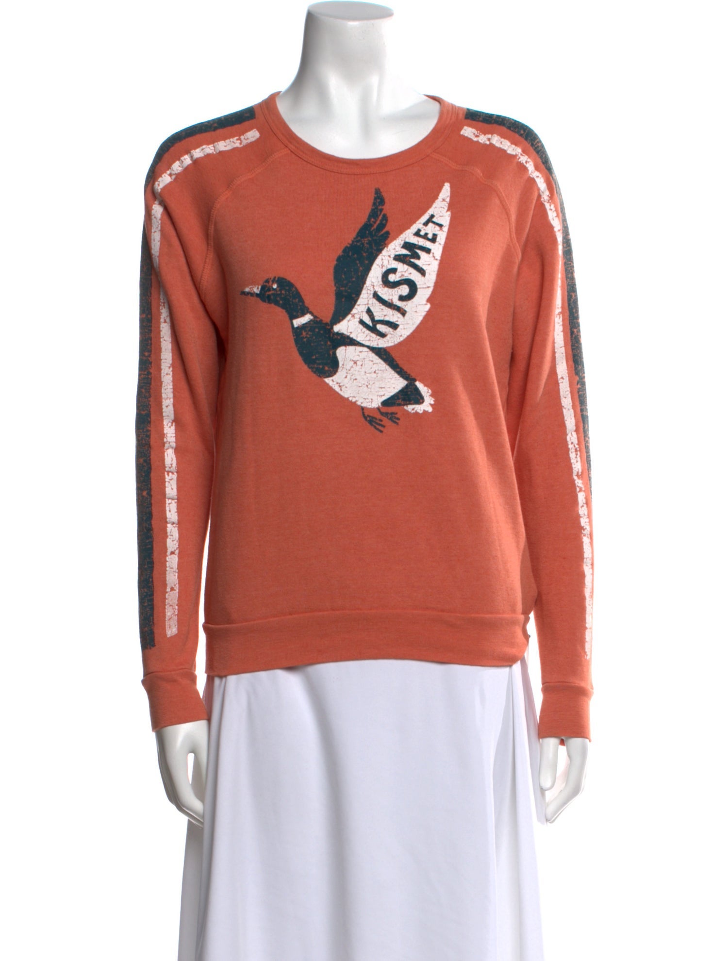 Mother Graphic Print Crew Neck Sweatshirt