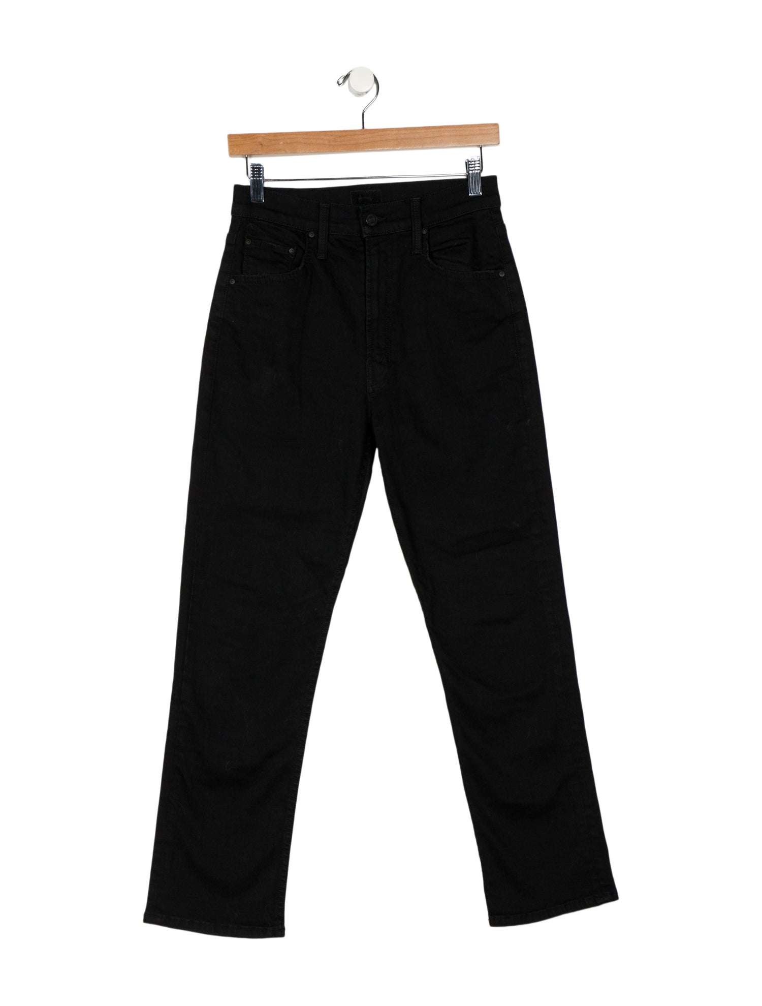 Mother High-Rise Straight Leg Jeans
