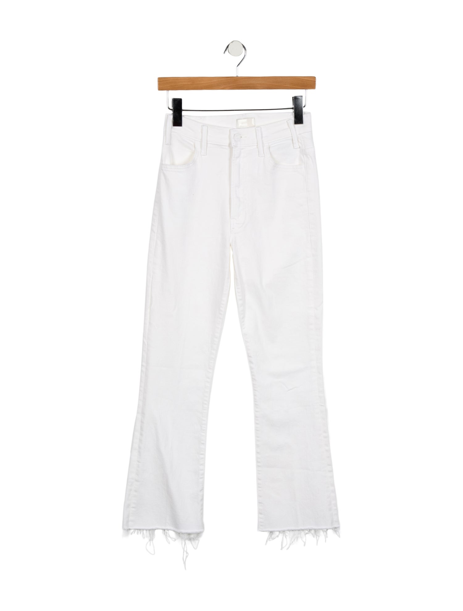 Mother Mid-Rise Straight Leg Jeans