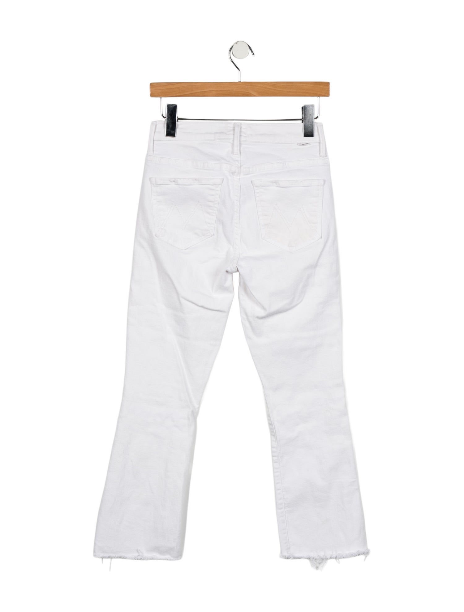 Mother Mid-Rise Straight Leg Jeans