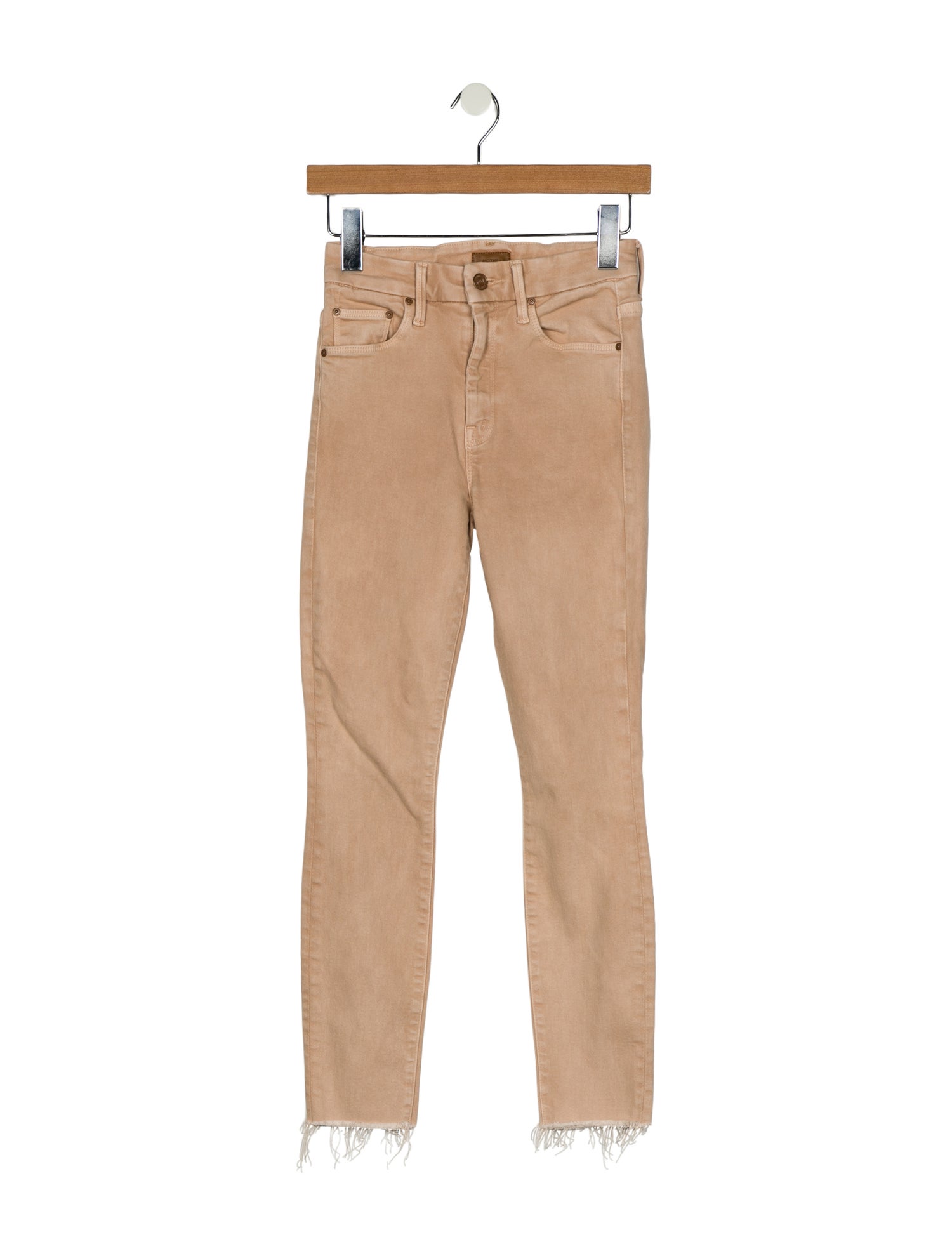 Mother Mid-Rise Skinny Leg Jeans