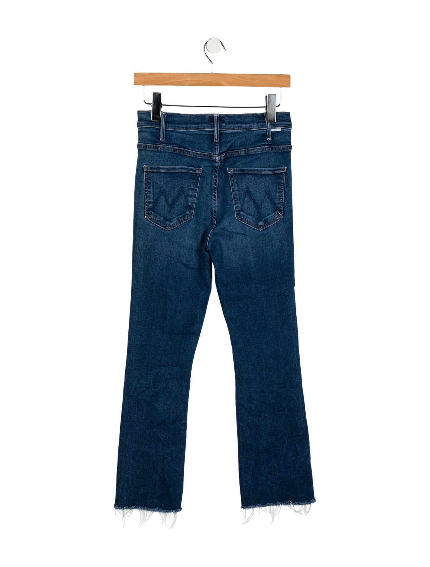 Mother Mid-Rise Straight Leg Jeans