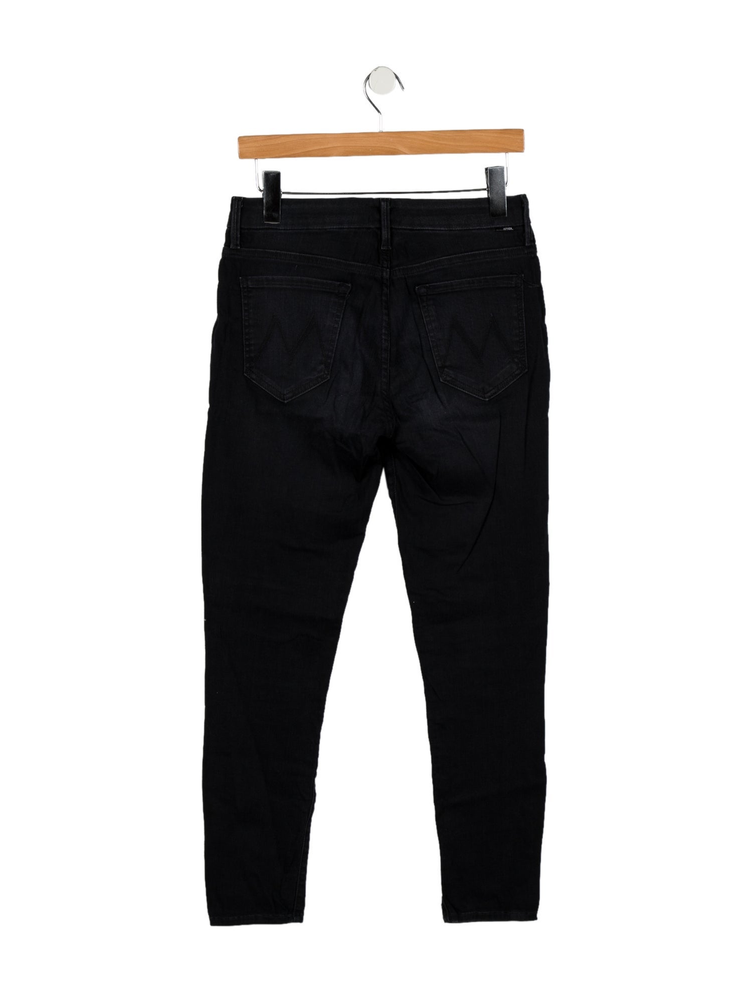 Mother Mid-Rise Skinny Leg Jeans