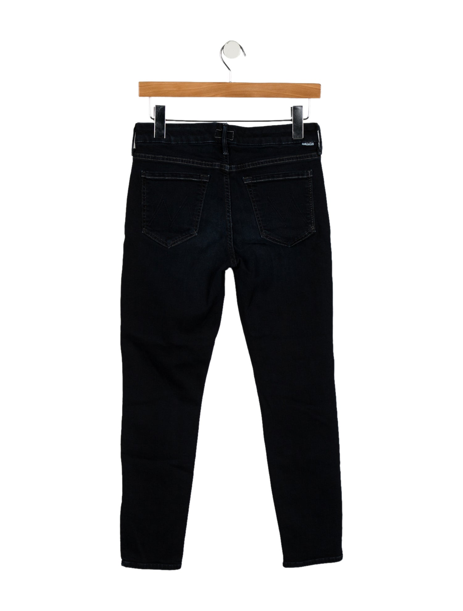 Mother Mid-Rise Skinny Leg Jeans