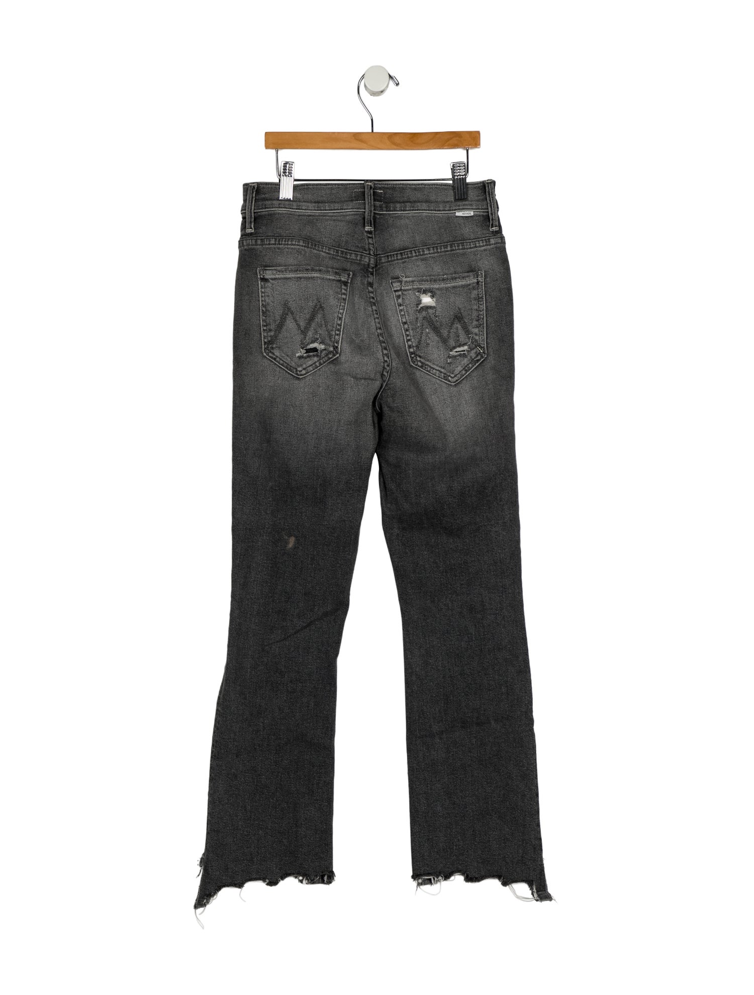 Mother Mid-Rise Straight Leg Jeans