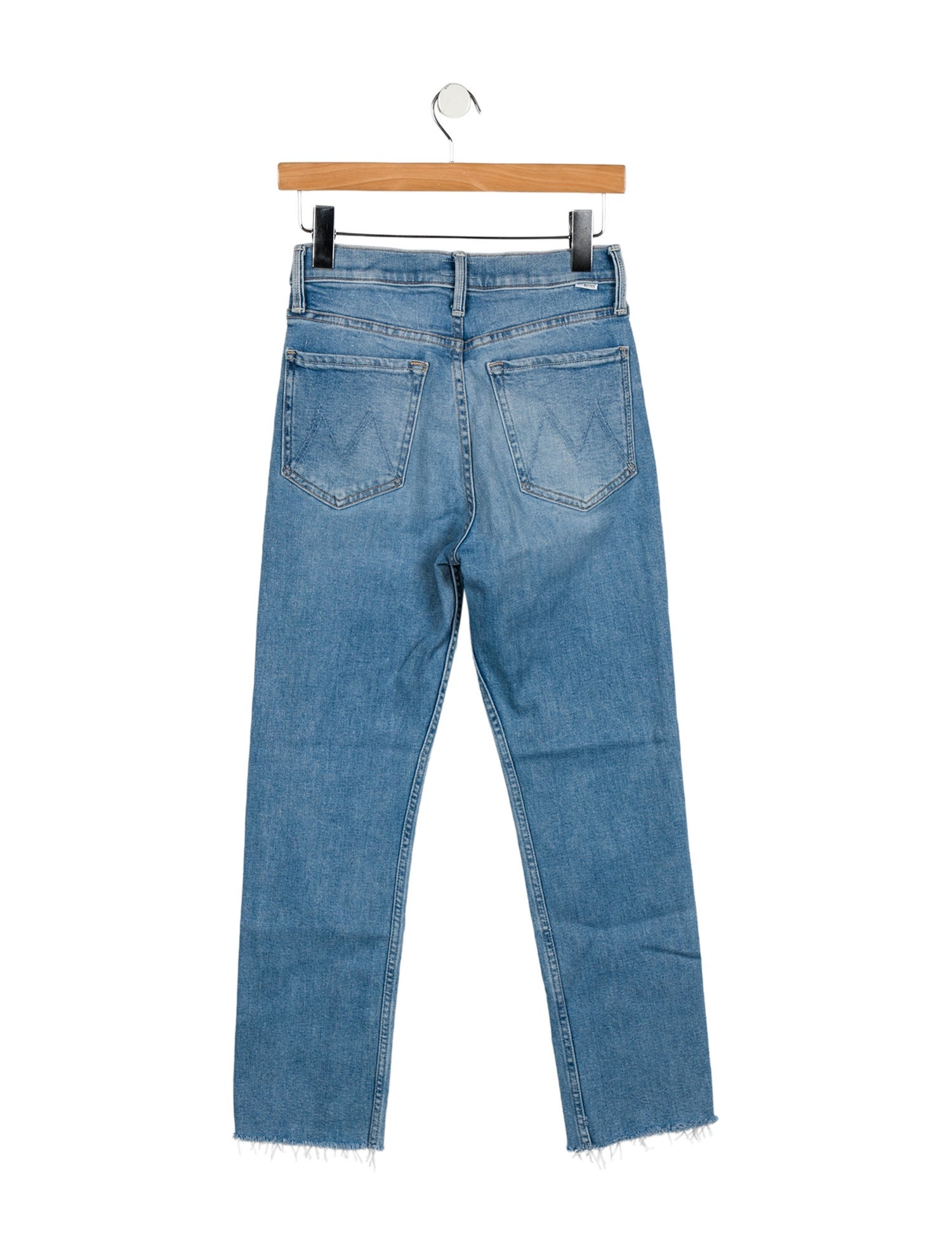 Mother Mid-Rise Skinny Leg Jeans
