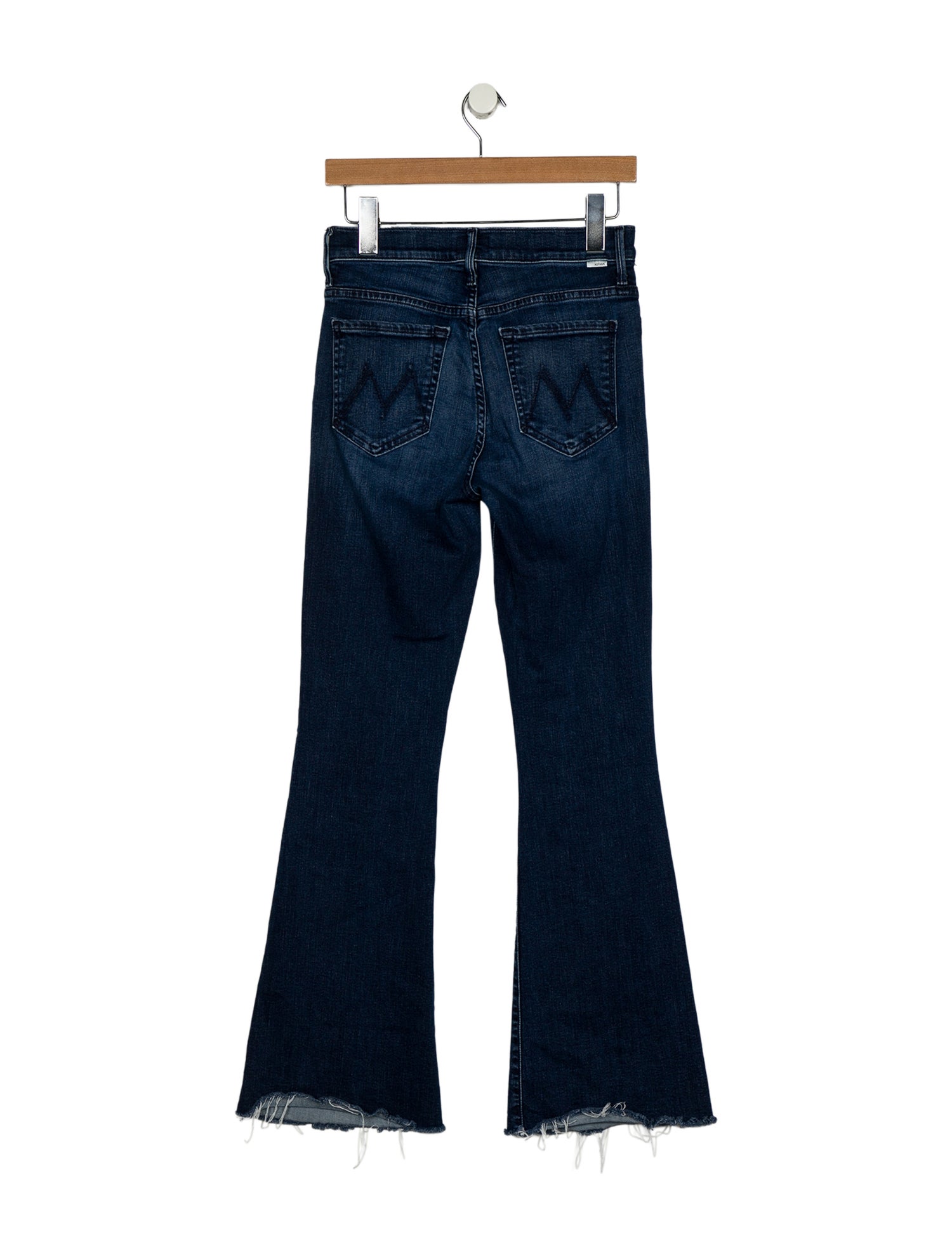Mother Mid-Rise Wide Leg Jeans