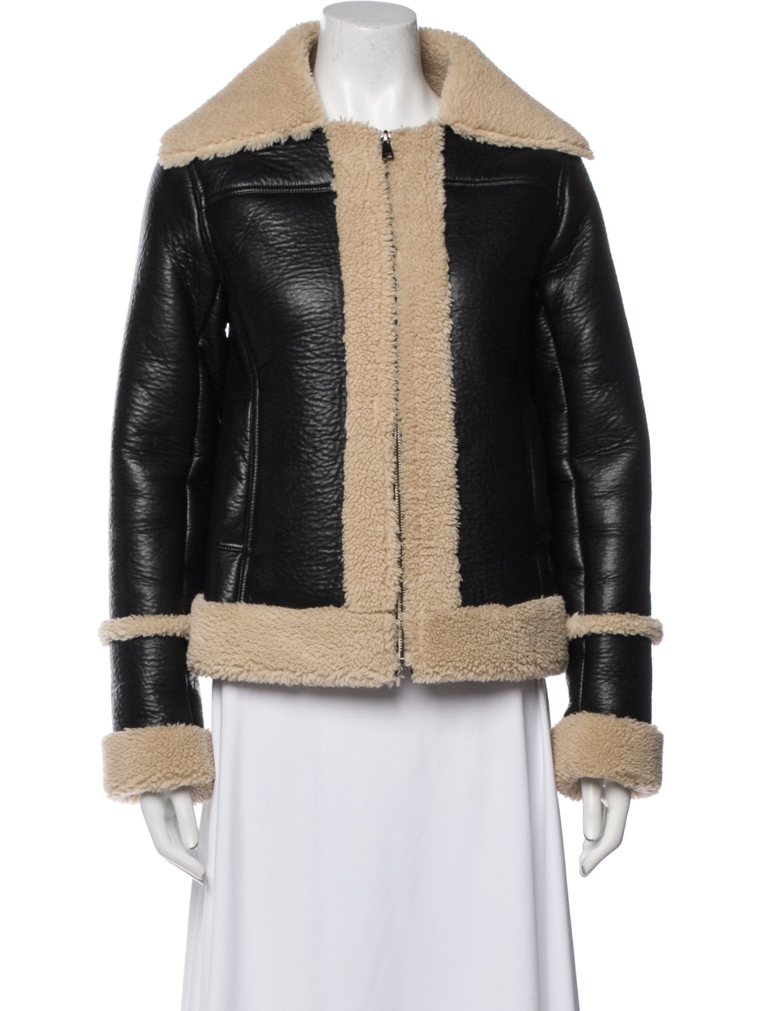 Mother Faux Leather Jacket