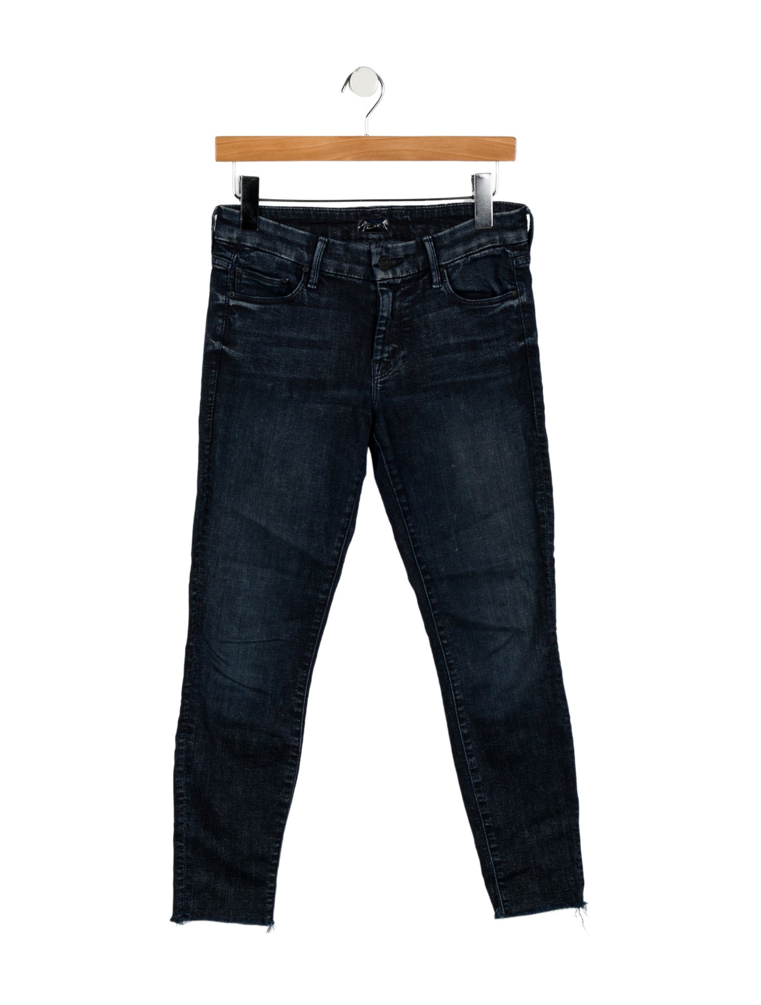 Mother Mid-Rise Skinny Leg Jeans