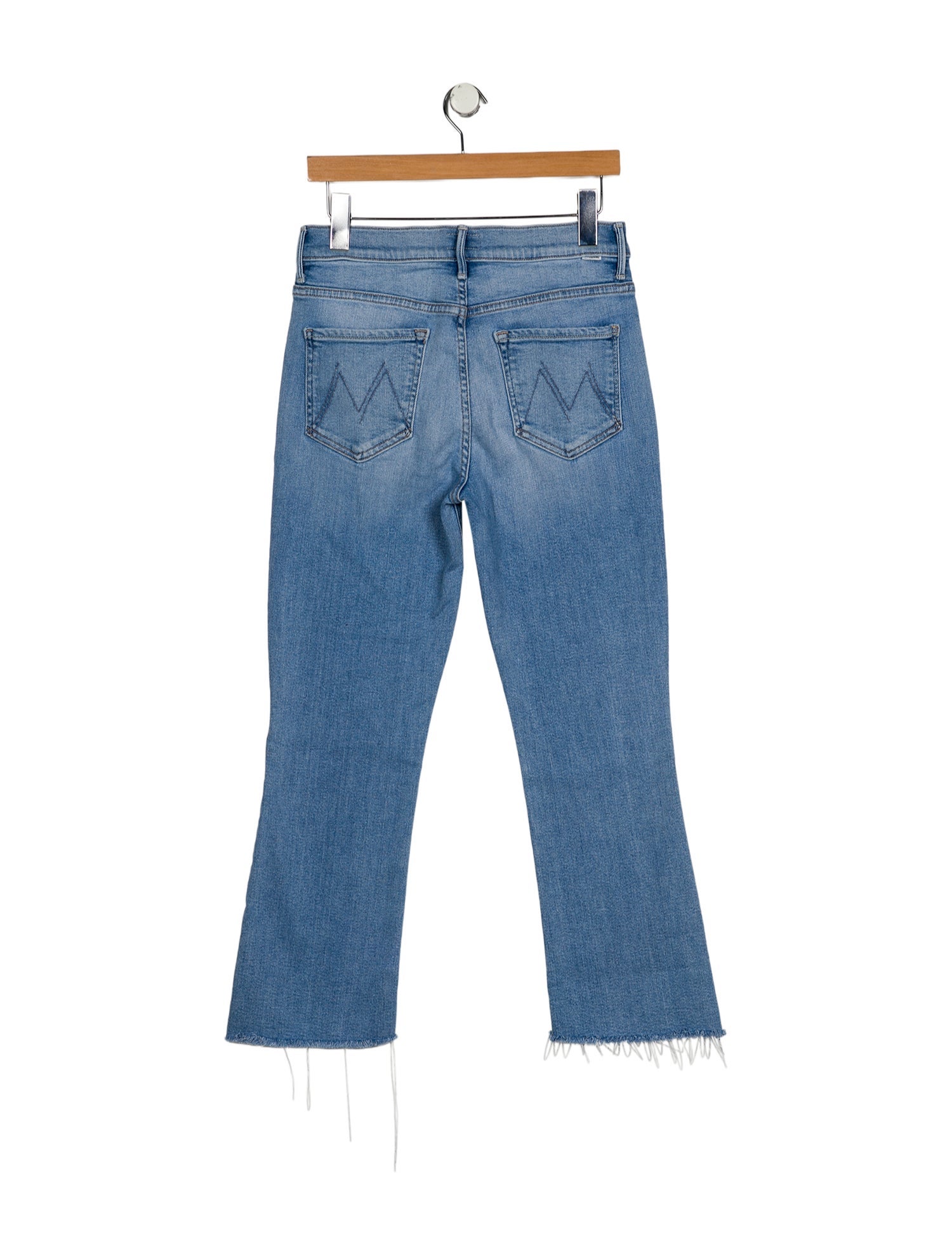 Mother Mid-Rise Straight Leg Jeans