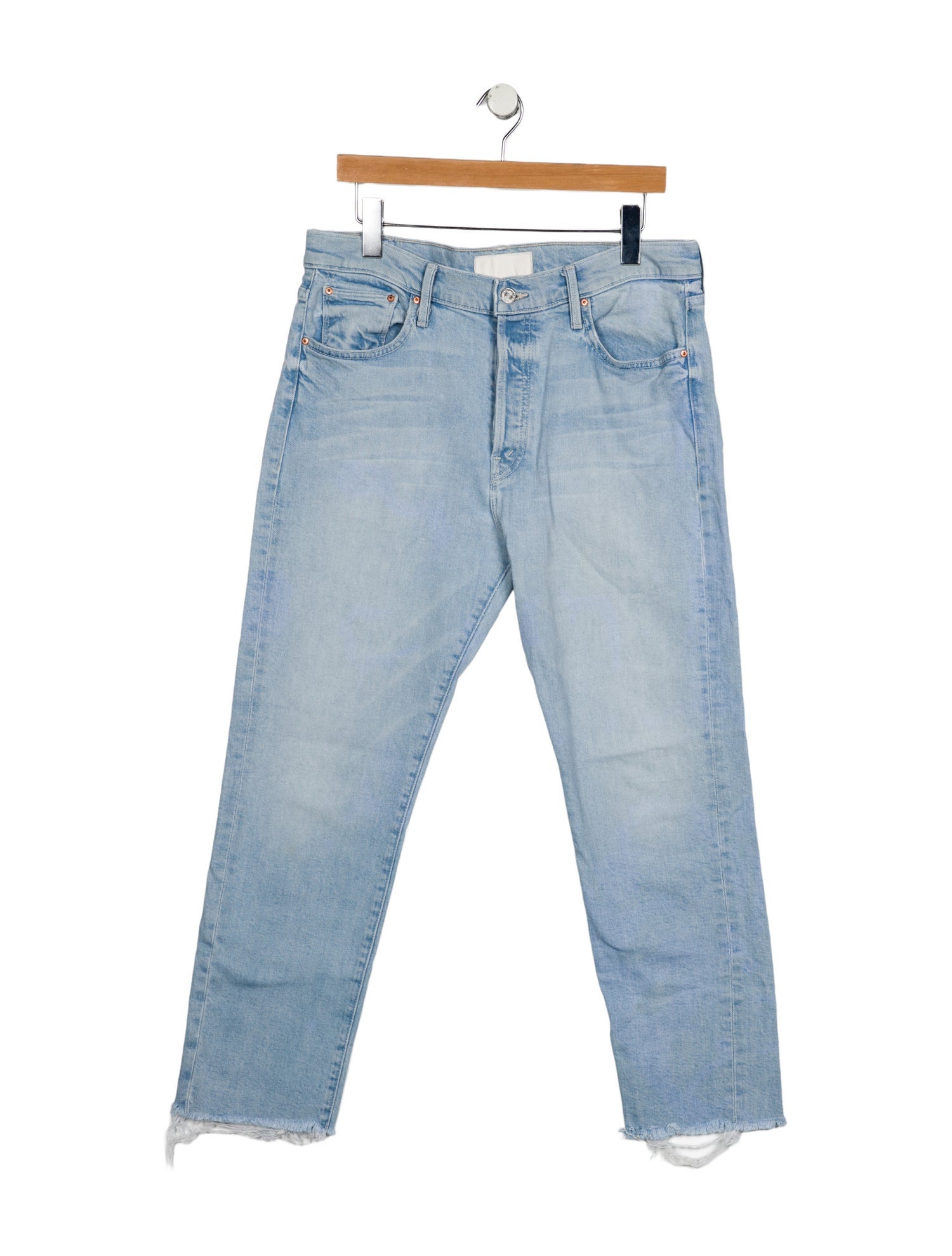 Mother High-Rise Straight Leg Jeans