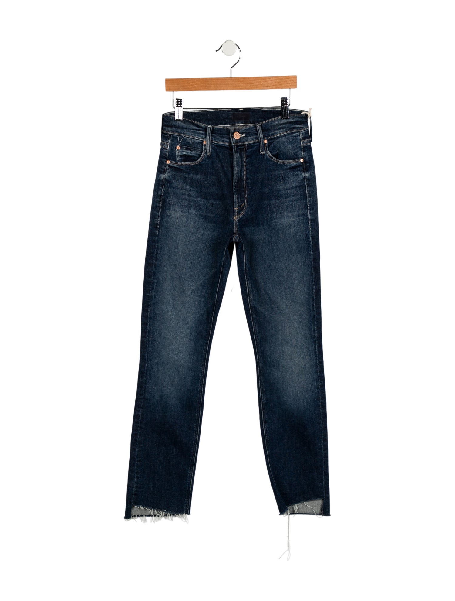 Mother Mid-Rise Straight Leg Jeans w/ Tags
