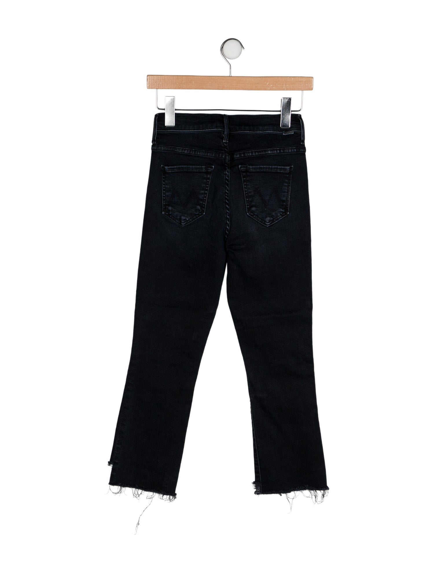 Mother Mid-Rise Straight Leg Jeans