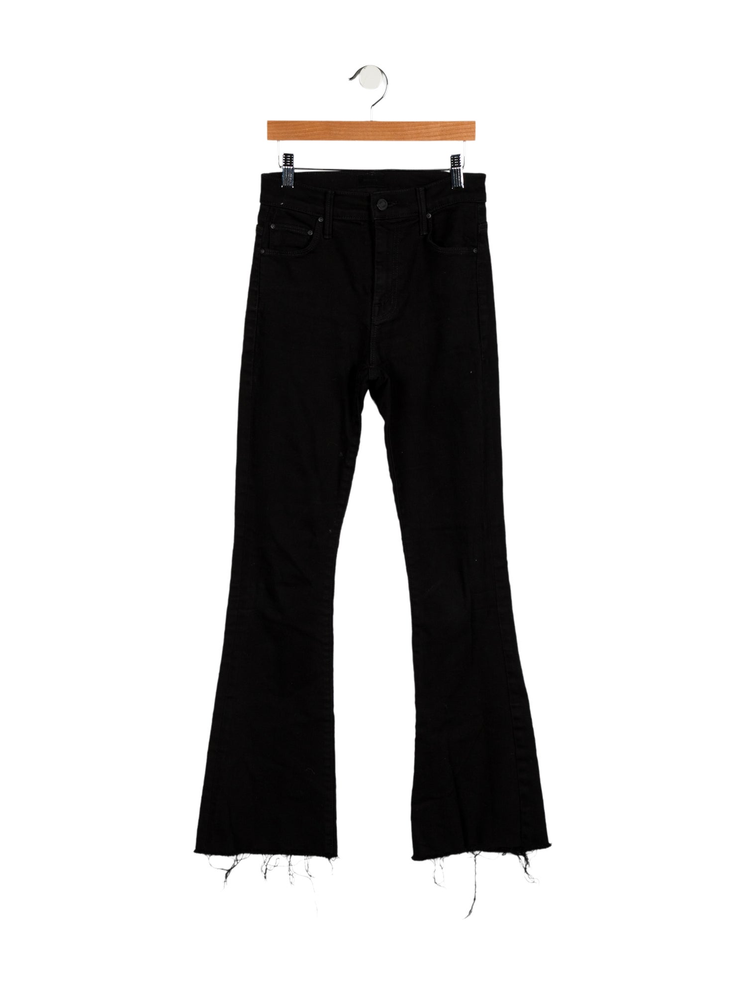 Mother Mid-Rise Flared Jeans