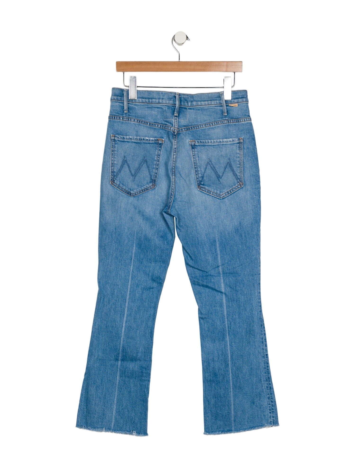 Mother Mid-Rise Straight Leg Jeans