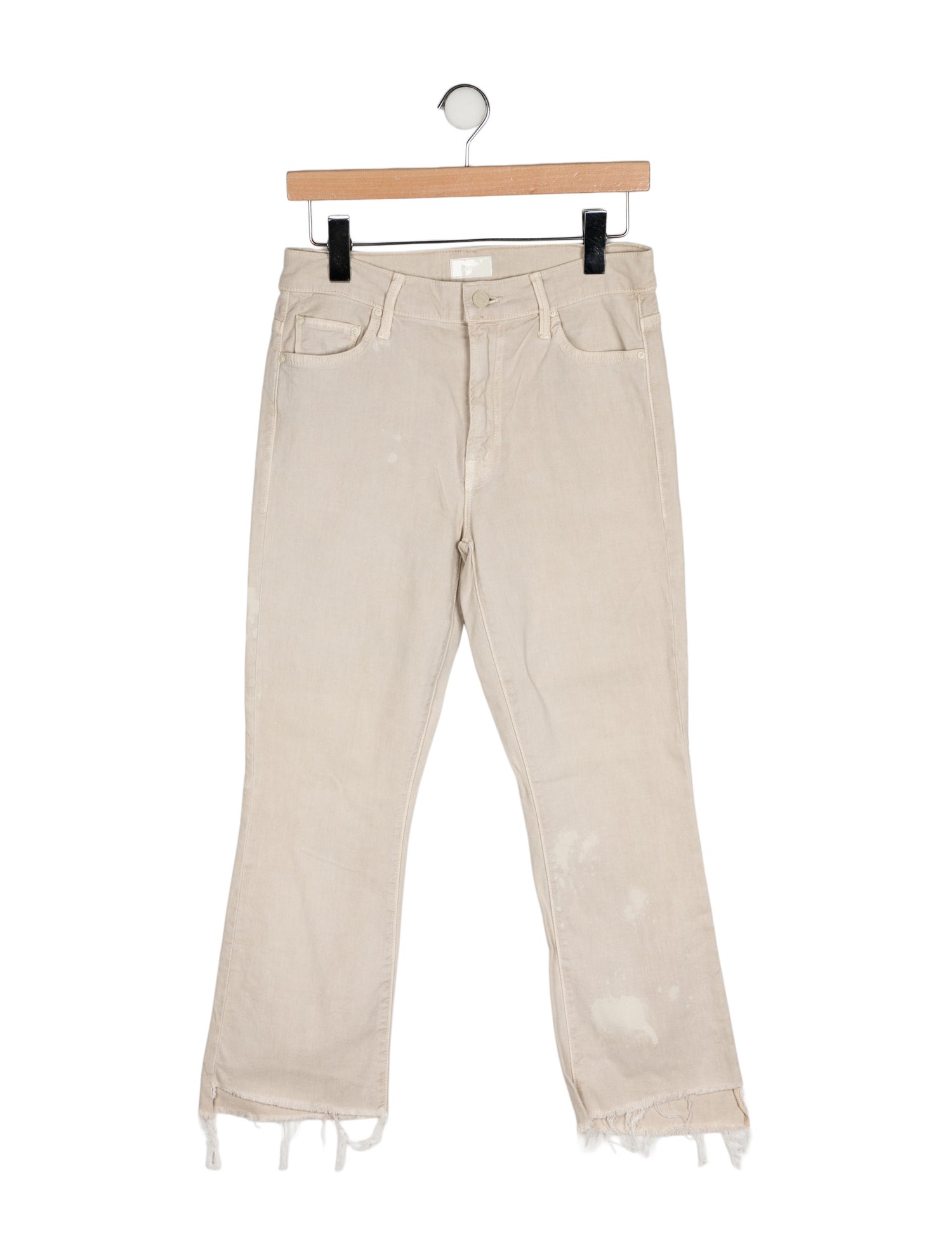 Mother Mid-Rise Straight Leg Jeans
