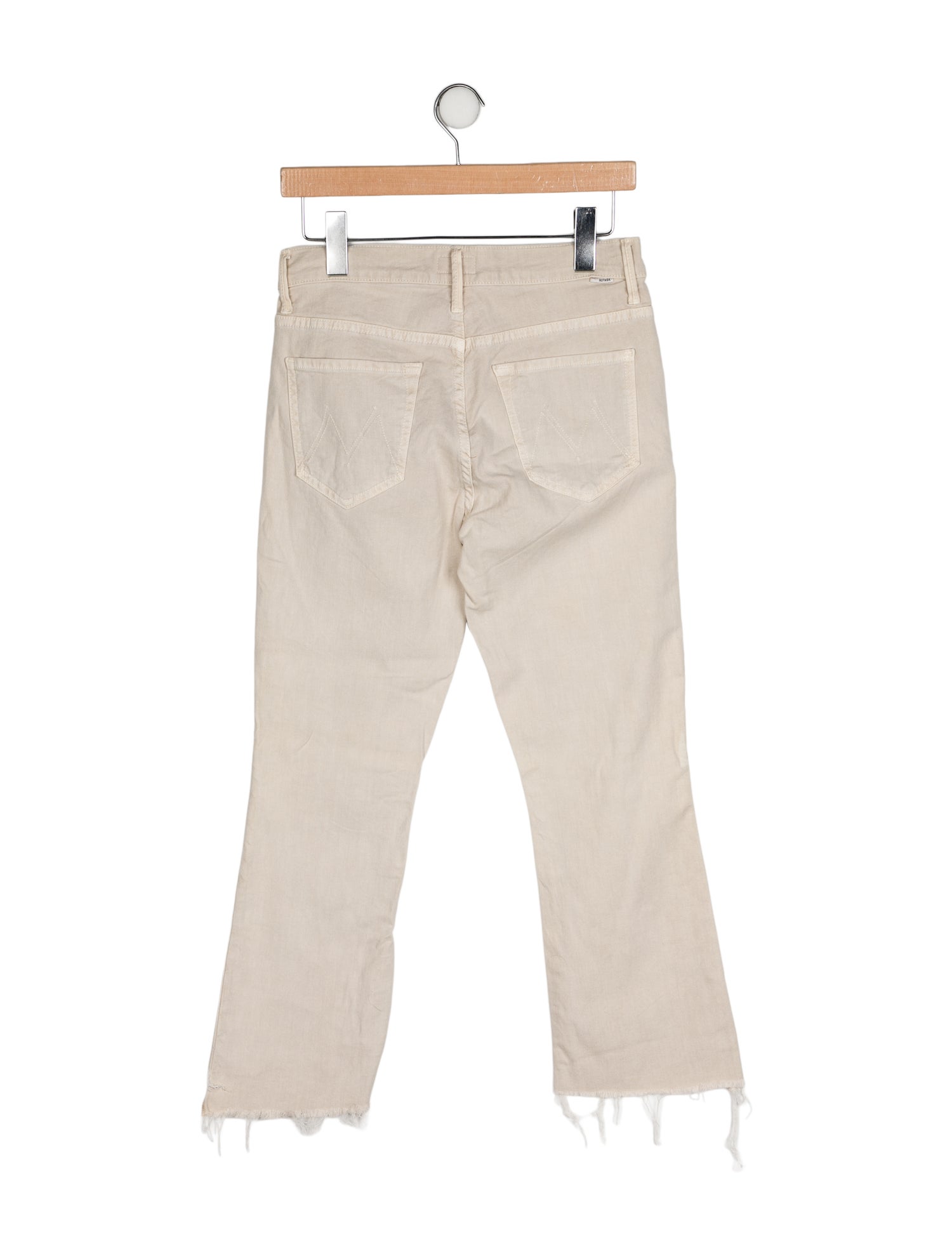 Mother Mid-Rise Straight Leg Jeans