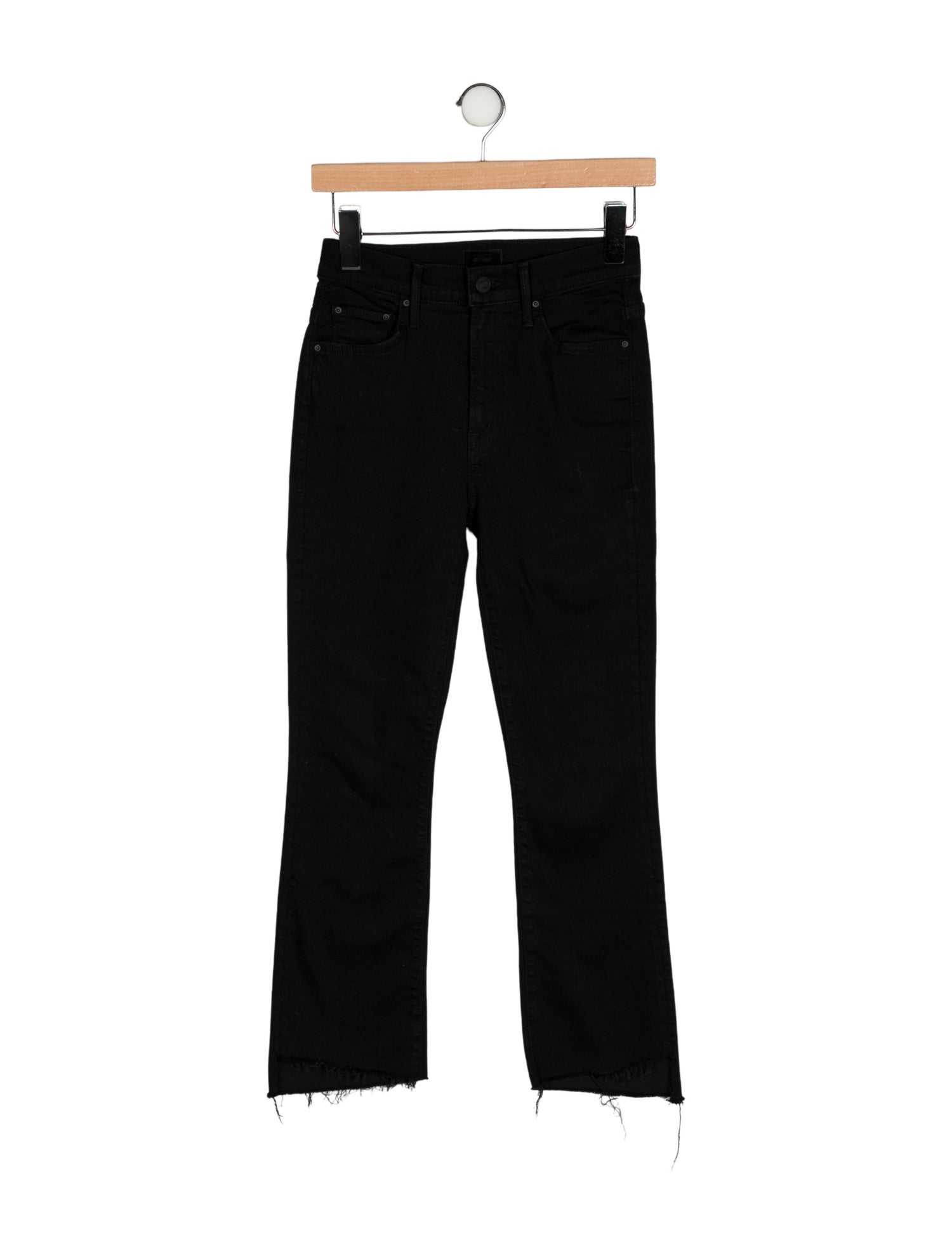 Mother Mid-Rise Straight Leg Jeans