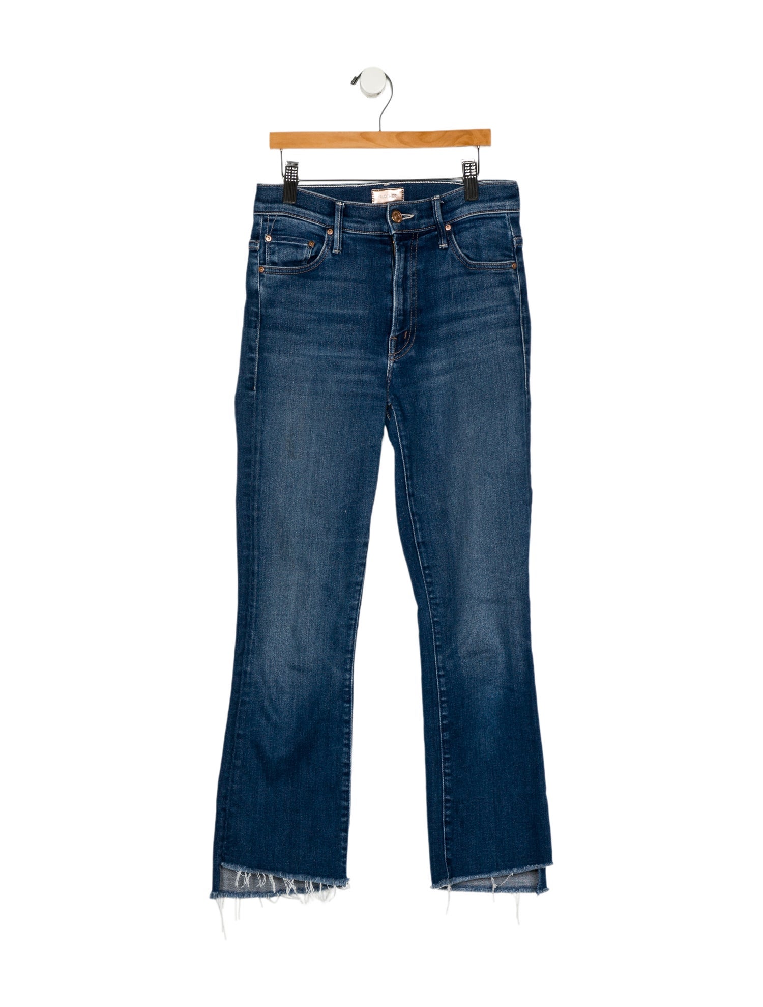 Mother High-Rise Straight Leg Jeans