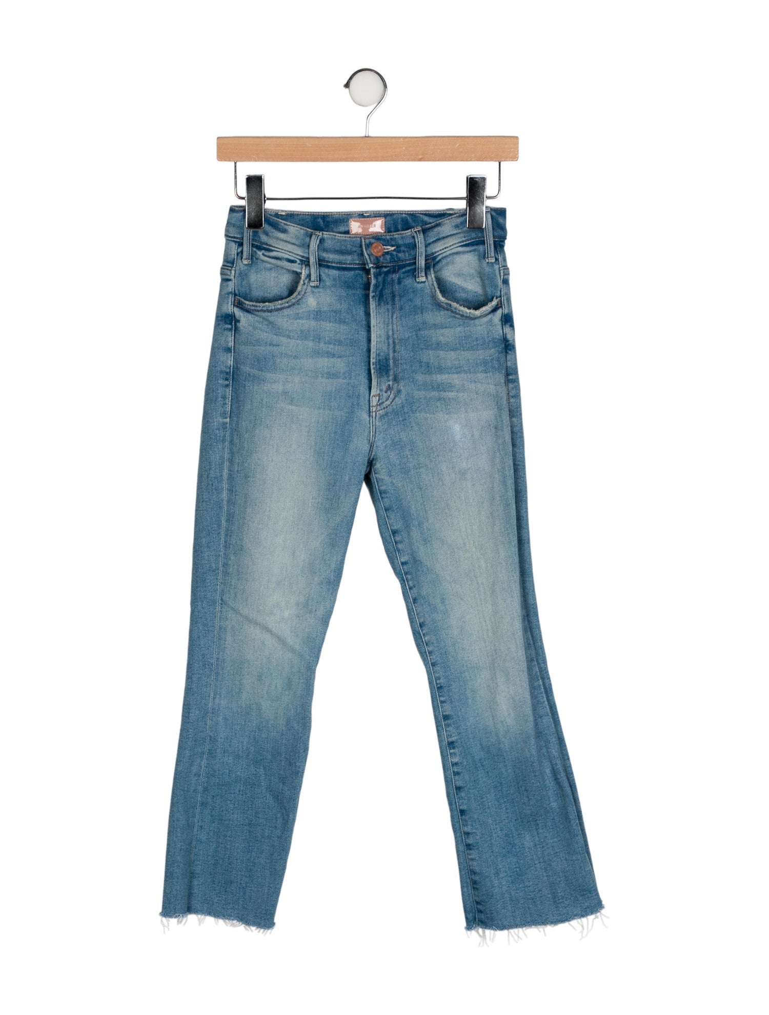 Mother Mid-Rise Skinny Leg Jeans