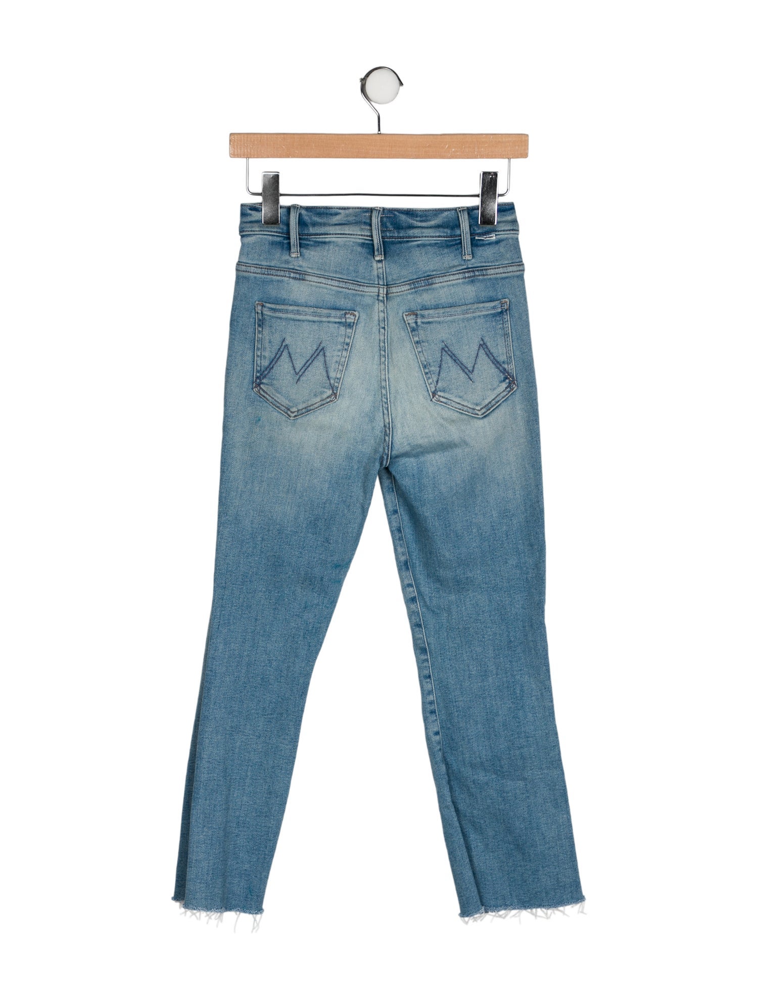 Mother Mid-Rise Skinny Leg Jeans
