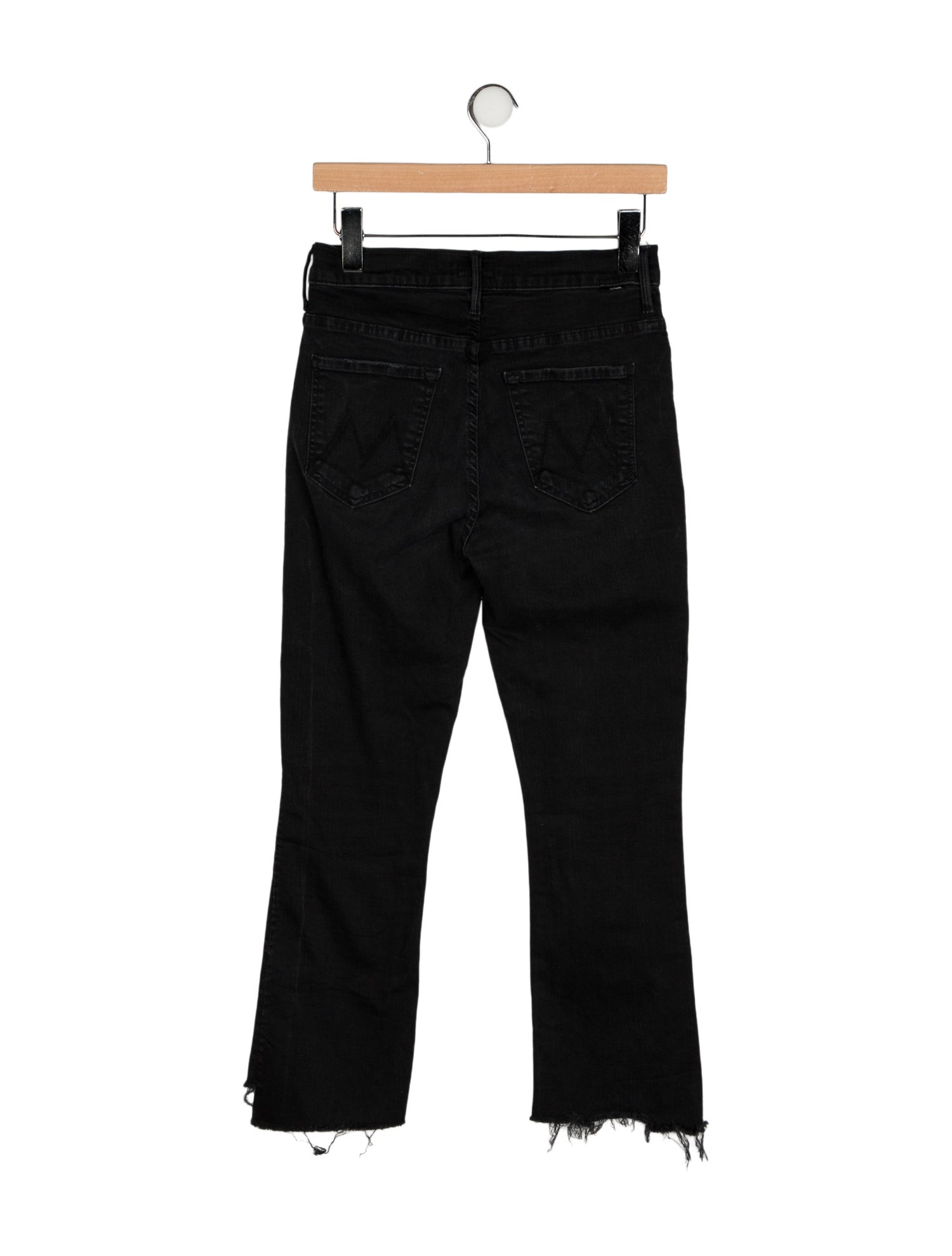 Mother Mid-Rise Straight Leg Jeans