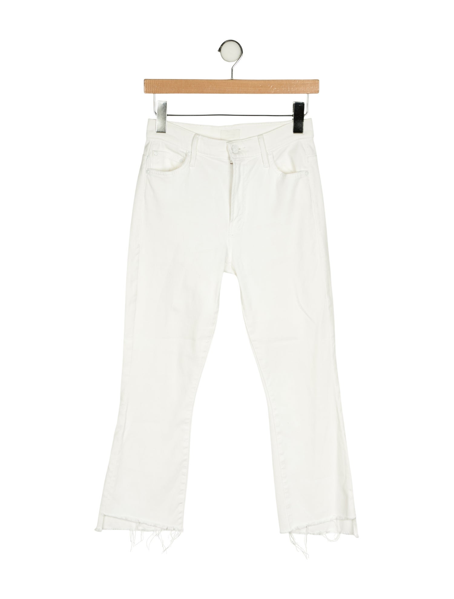 Mother Mid-Rise Straight Leg Jeans