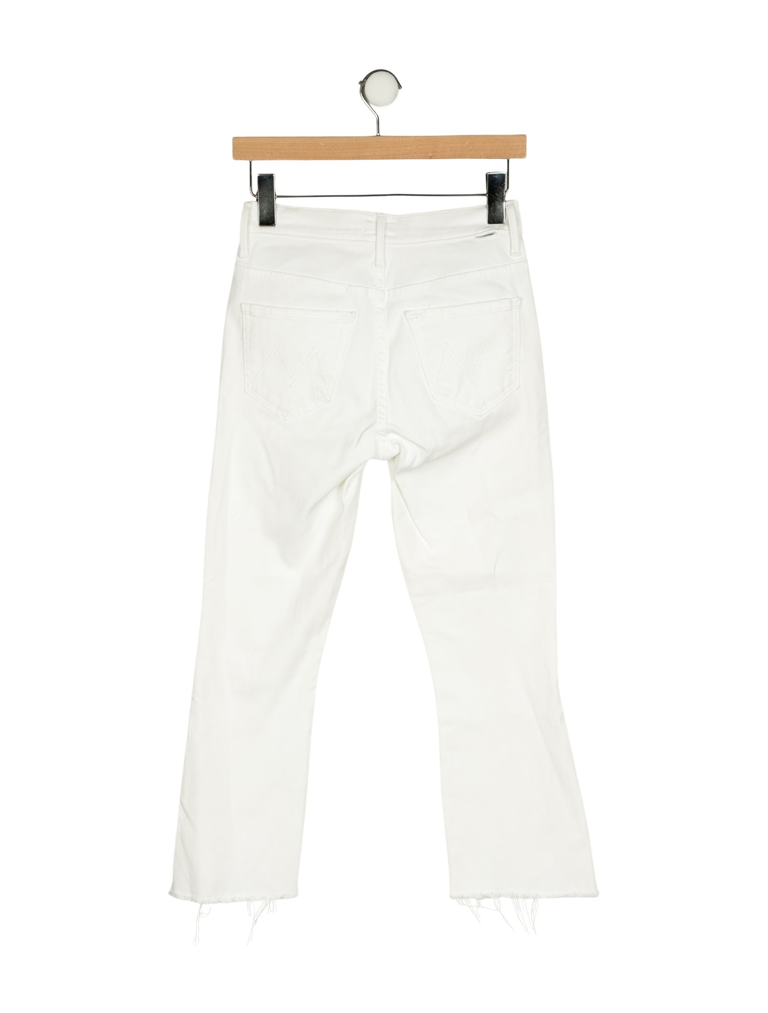 Mother Mid-Rise Straight Leg Jeans