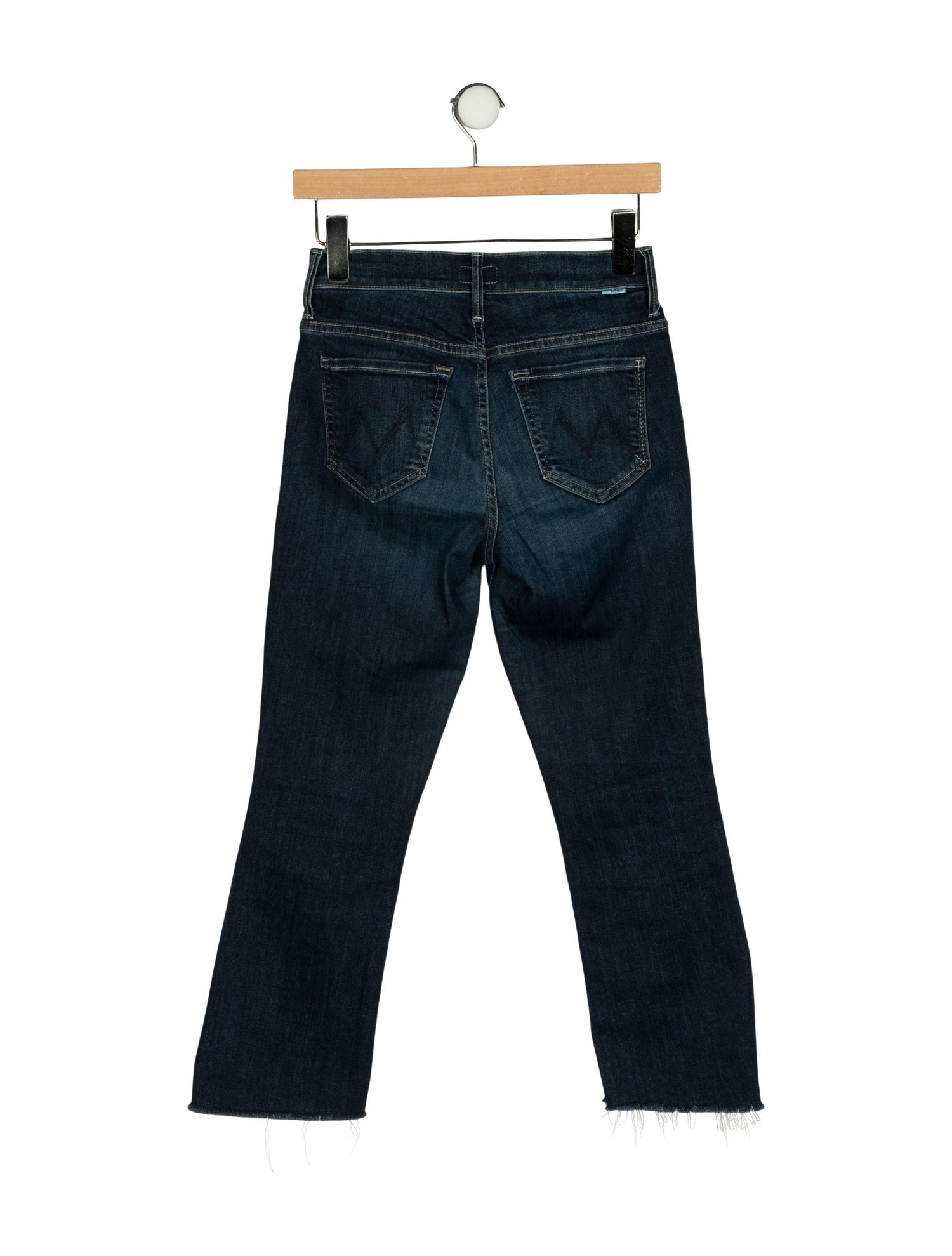 Mother Mid-Rise Straight Leg Jeans