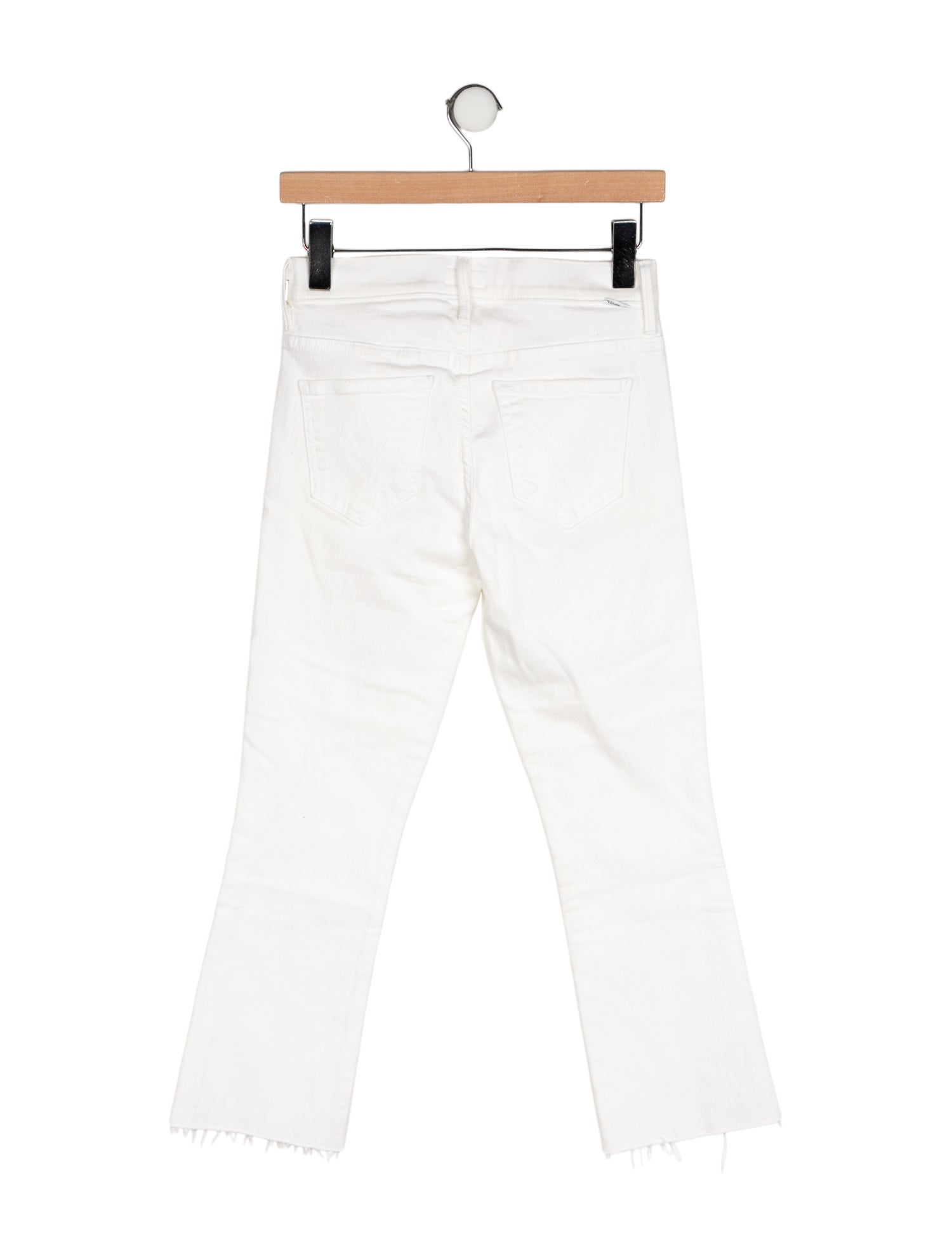 Mother Mid-Rise Straight Leg Jeans