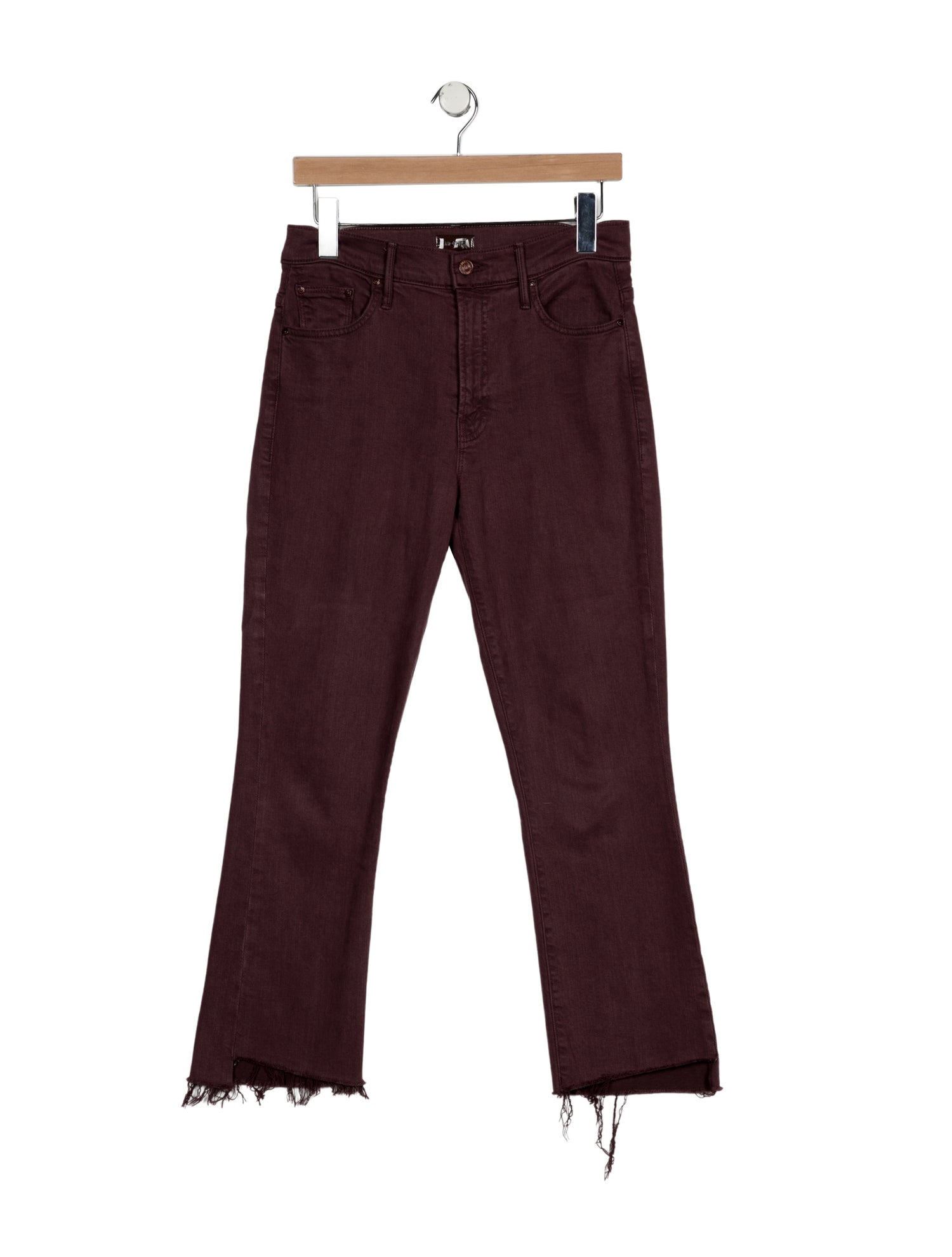 Mother High-Rise Straight Leg Jeans