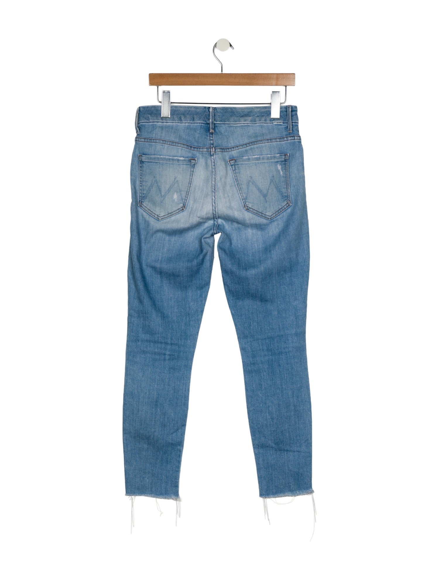 Mother Mid-Rise Skinny Leg Jeans