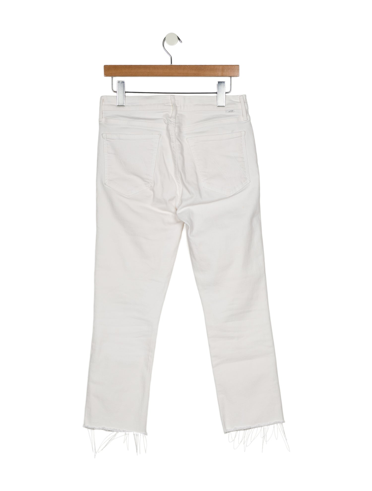 Mother Mid-Rise Straight Leg Jeans