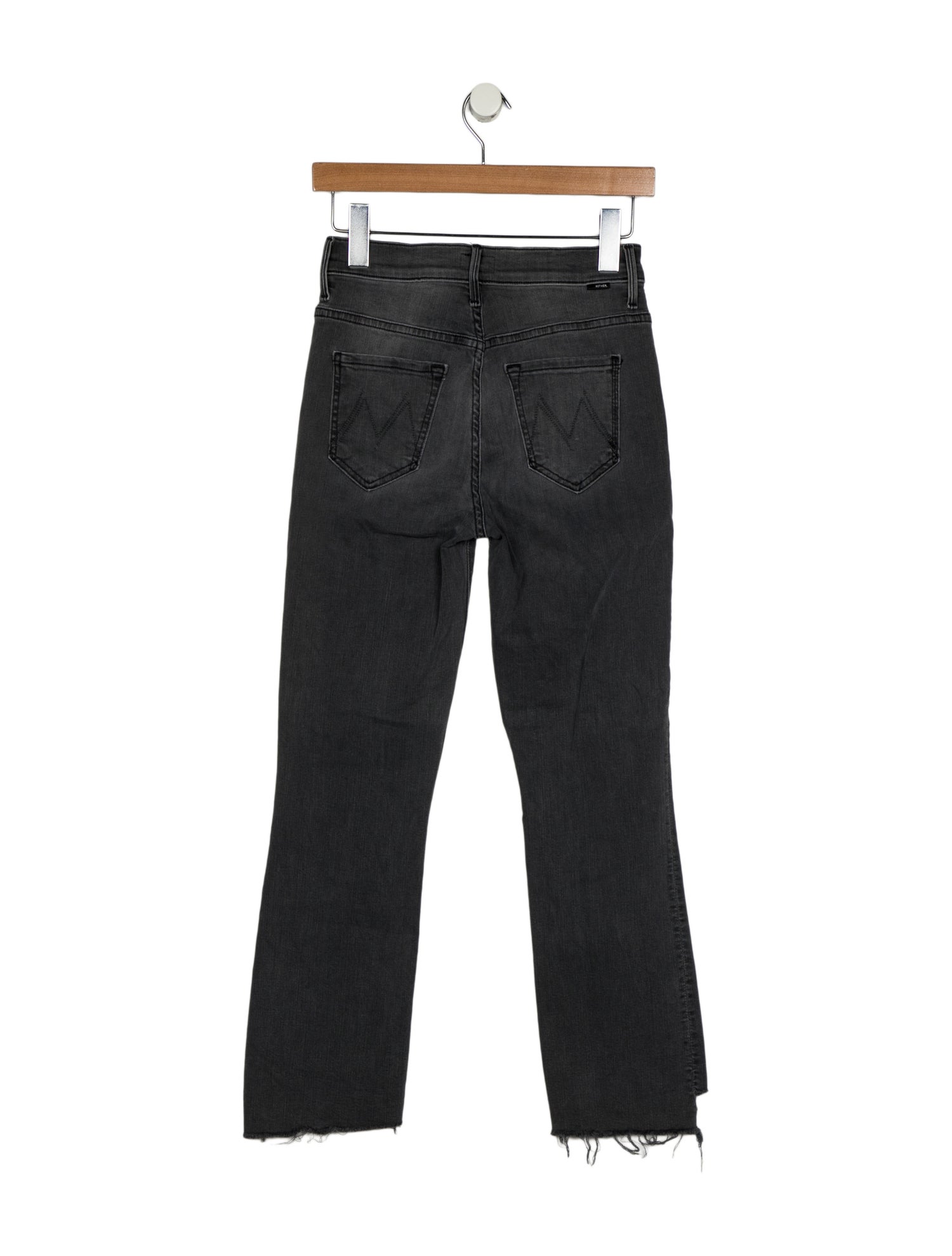 Mother Mid-Rise Straight Leg Jeans