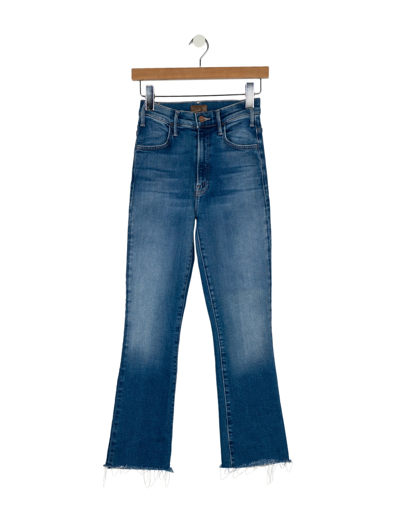 Mother High-Rise Straight Leg Jeans