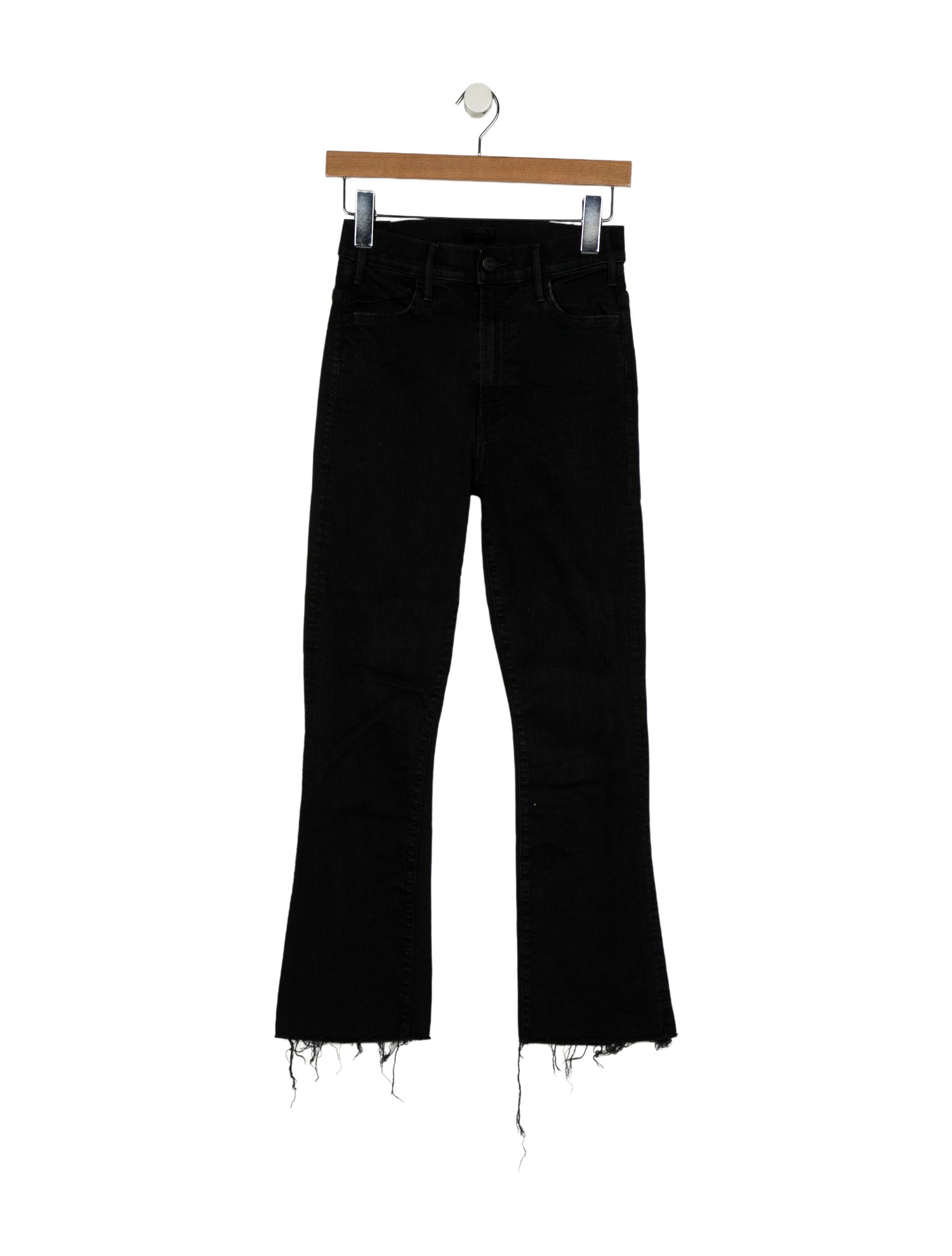 Mother Mid-Rise Straight Leg Jeans