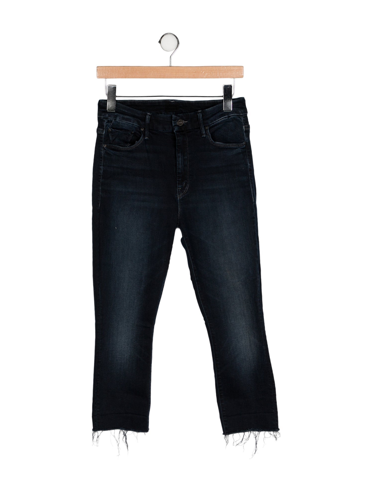 Mother Mid-Rise Skinny Leg Jeans