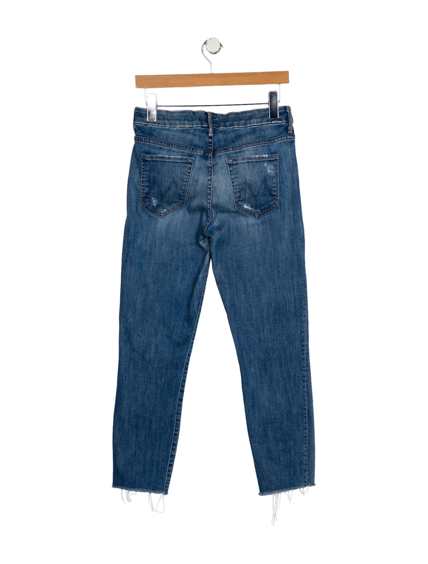 Mother Mid-Rise Skinny Leg Jeans