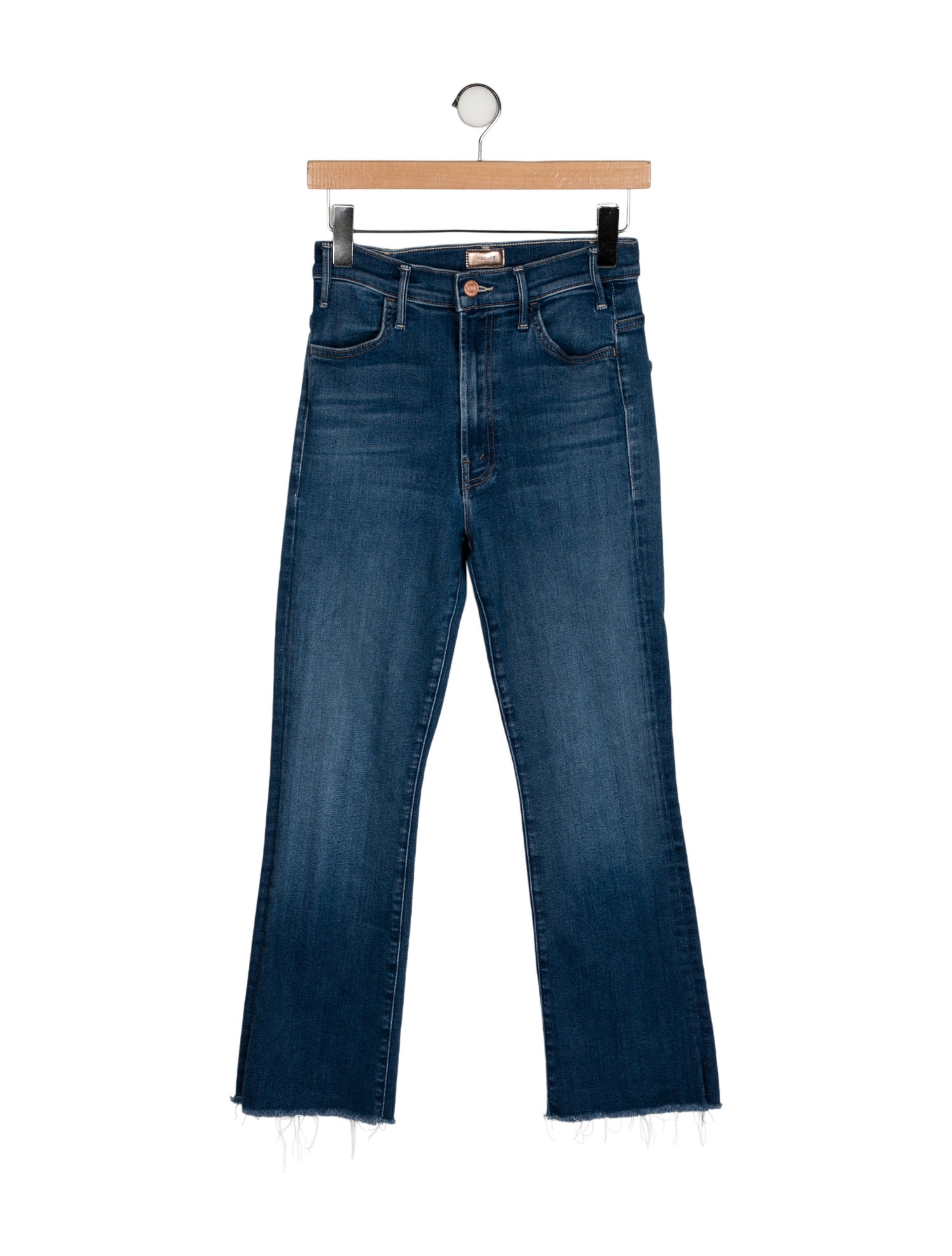 Mother High-Rise Straight Leg Jeans