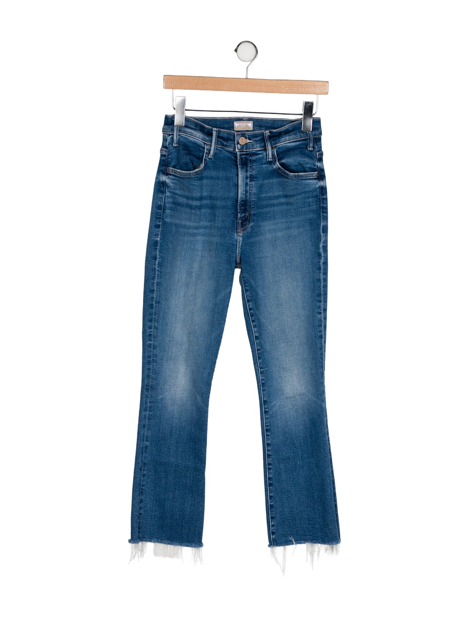 Mother High-Rise Straight Leg Jeans