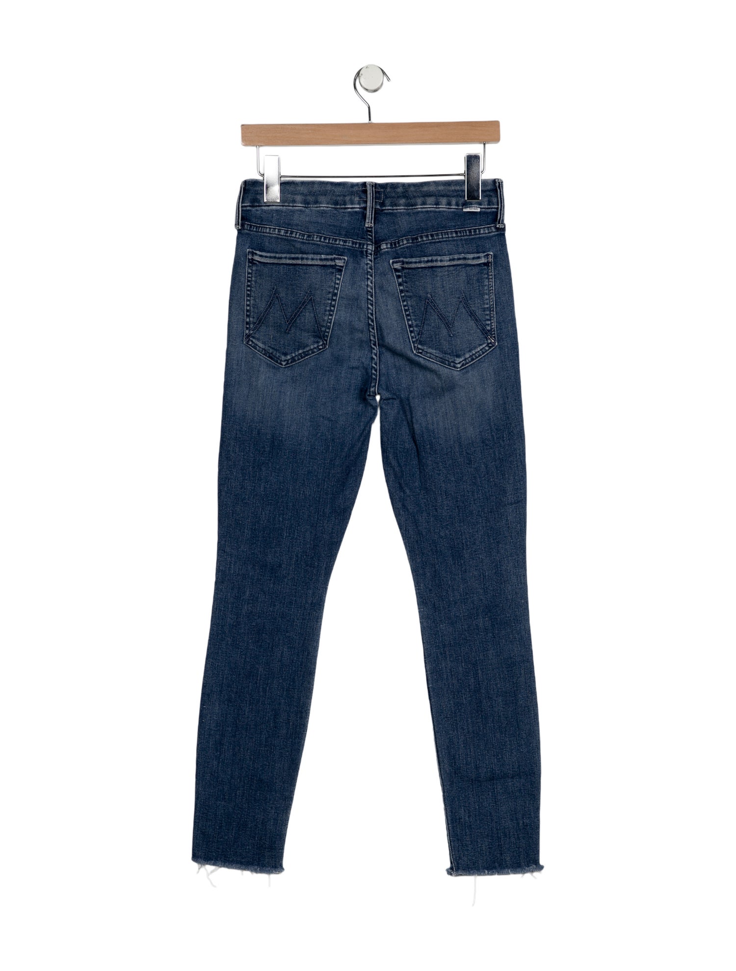 Mother Mid-Rise Skinny Leg Jeans
