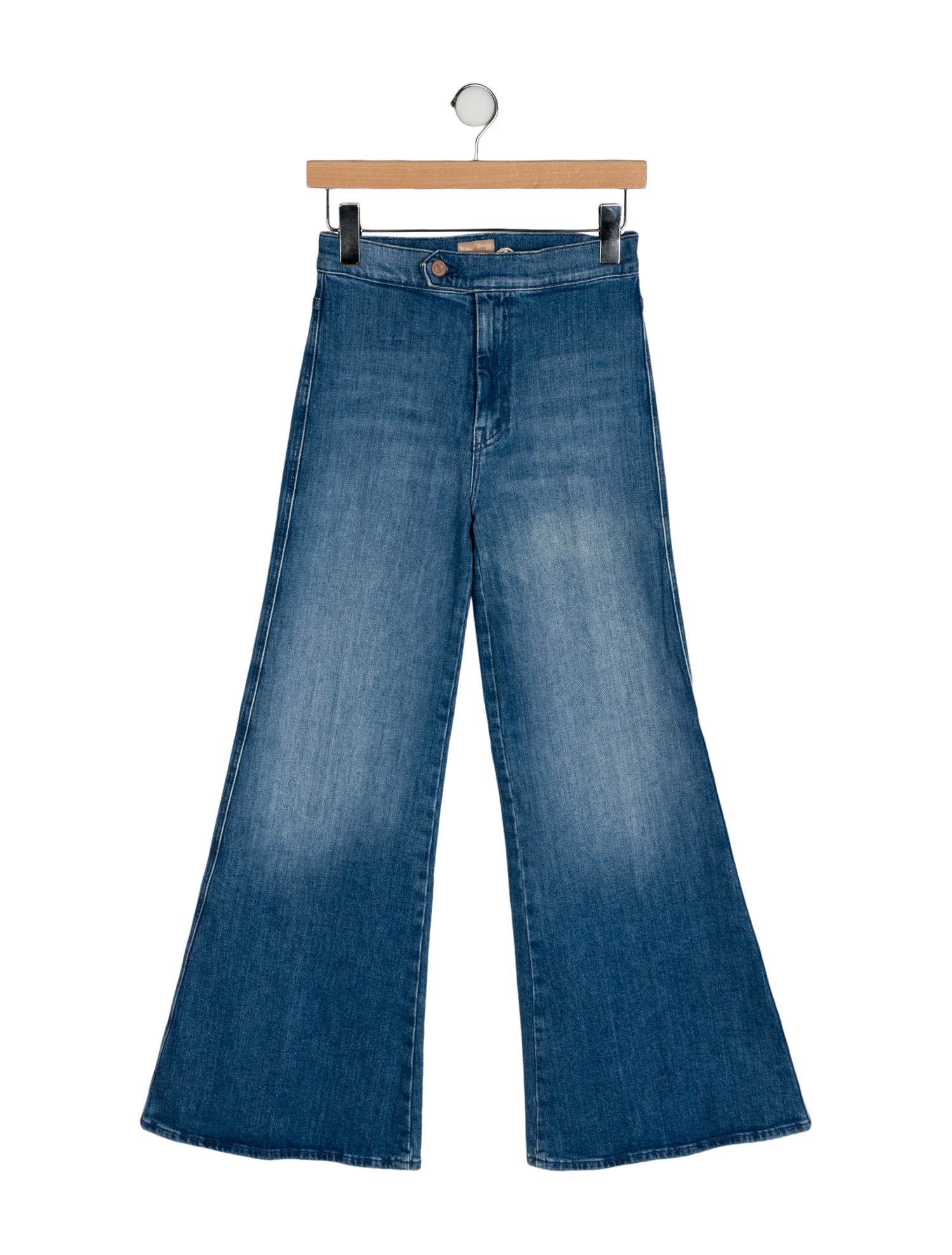 Mother Mid-Rise Wide Leg Jeans w/ Tags