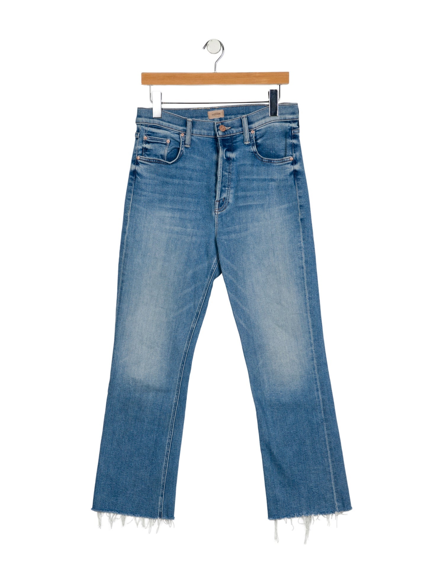 Mother High-Rise Straight Leg Jeans
